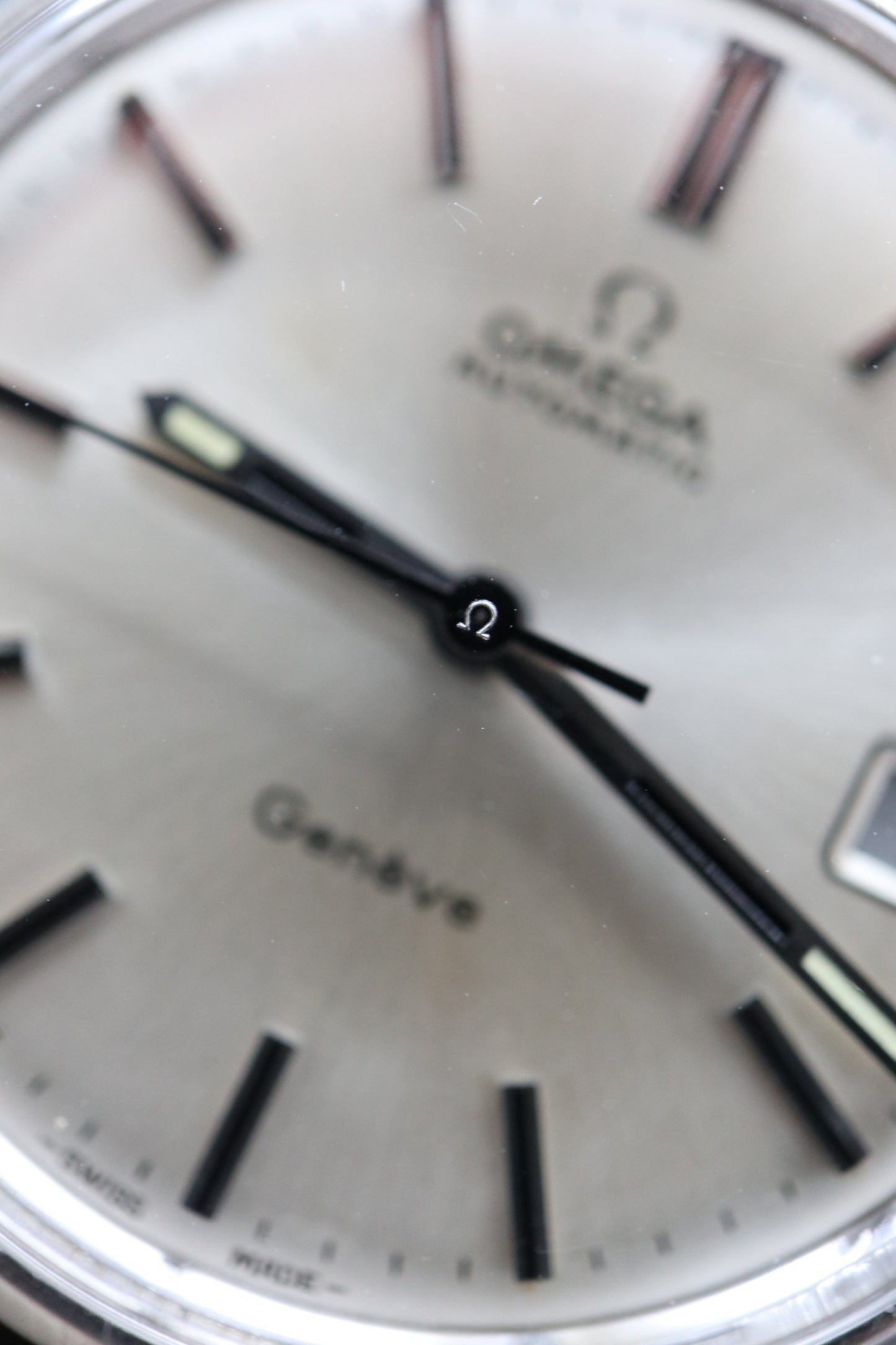 Omega Genève Automatic Date Cal. 1012 166.0163 (1973)