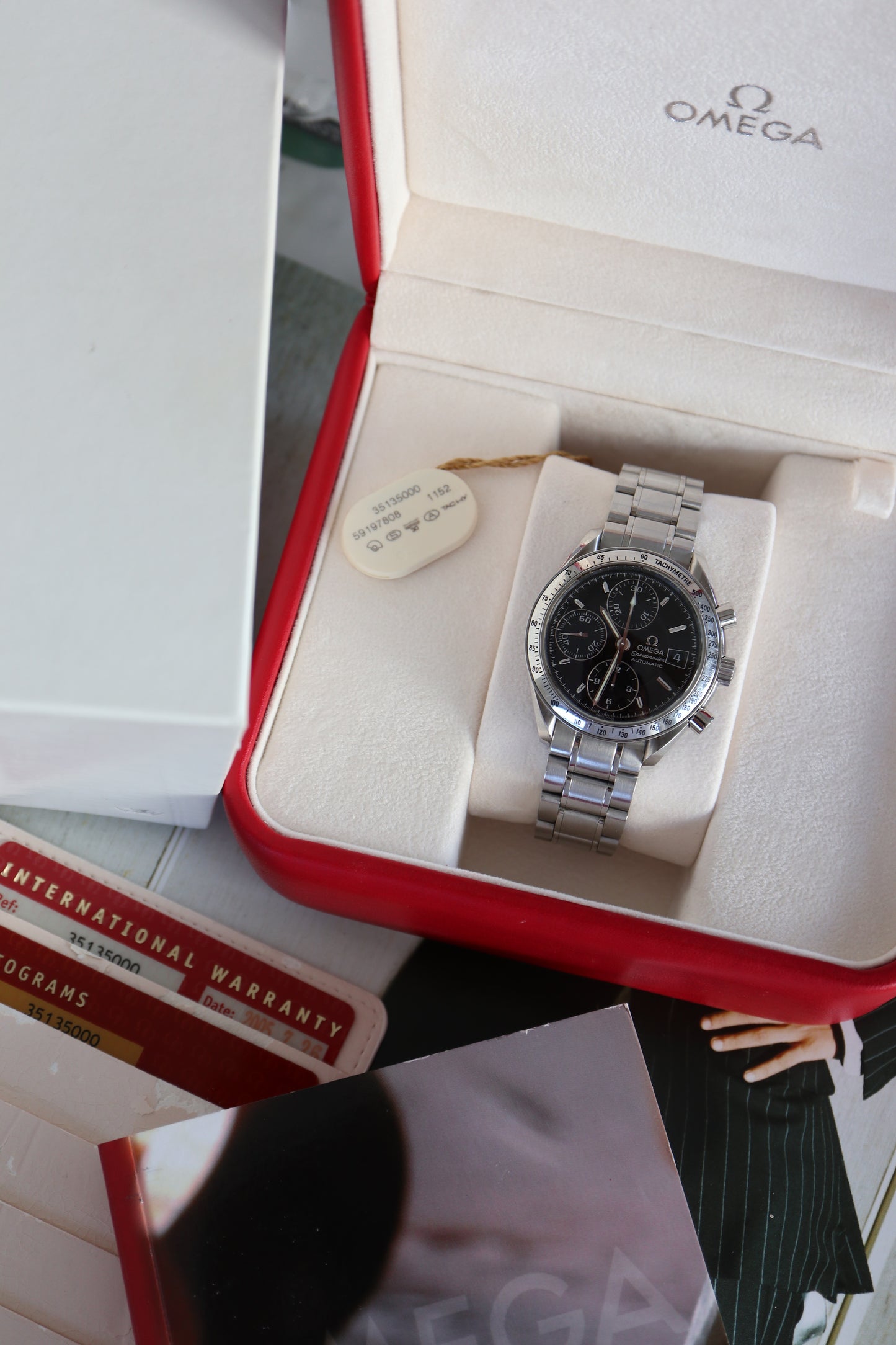 Omega Speedmaster Date Automatic 3513.50 (1999) – Full Set