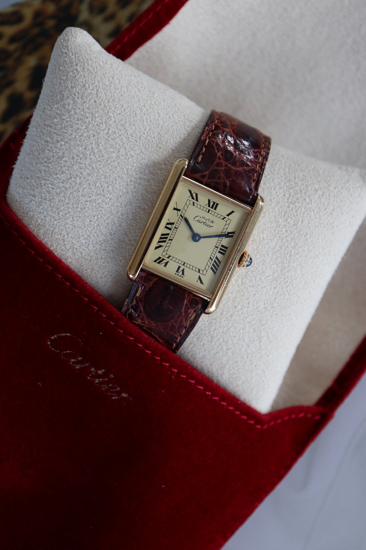 Cartier Tank Vermeil LM Quartz 590005 (1995–1996)