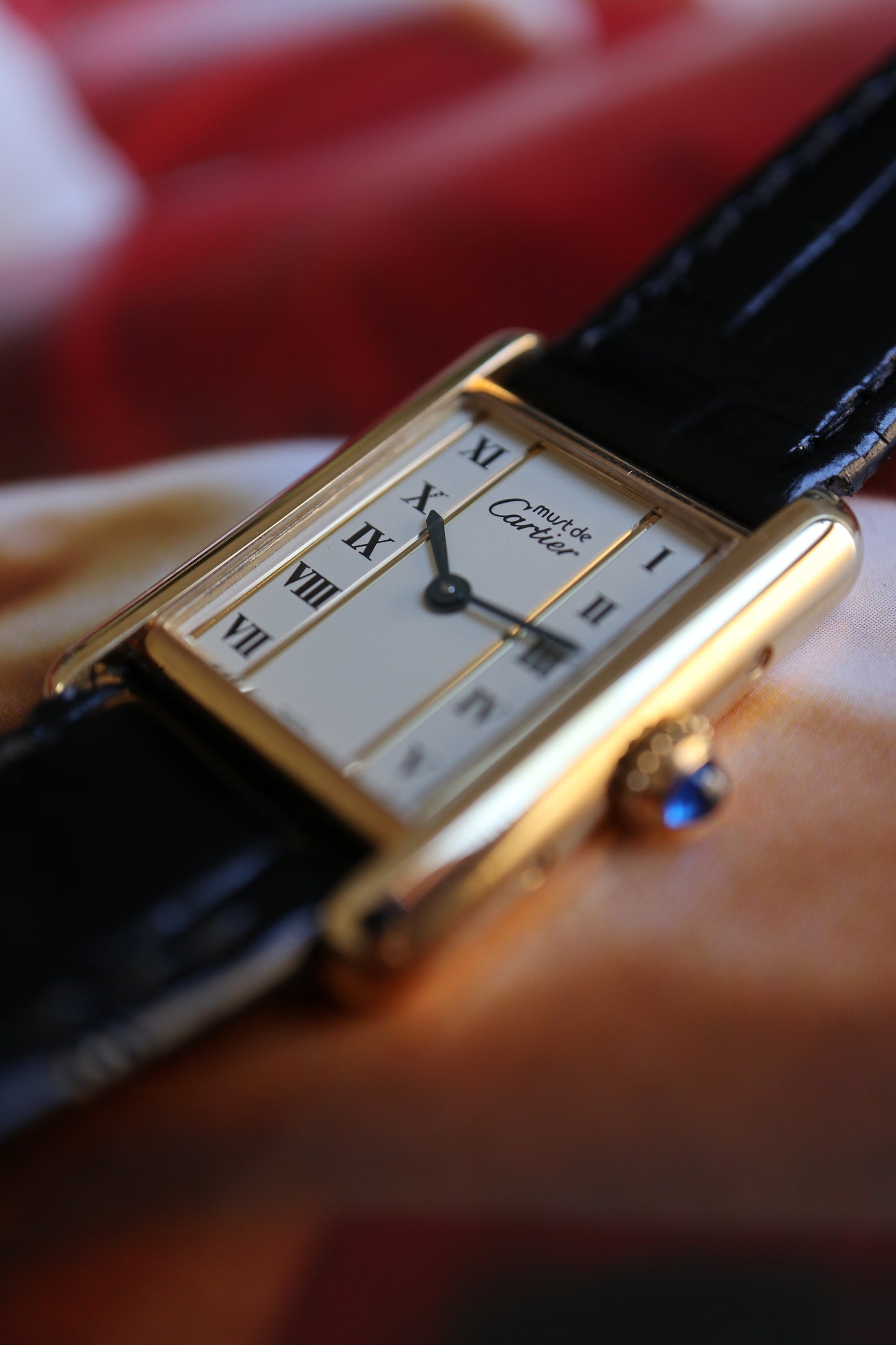 Cartier Tank Vermeil SM Quartz 5057001 (1994–1995)