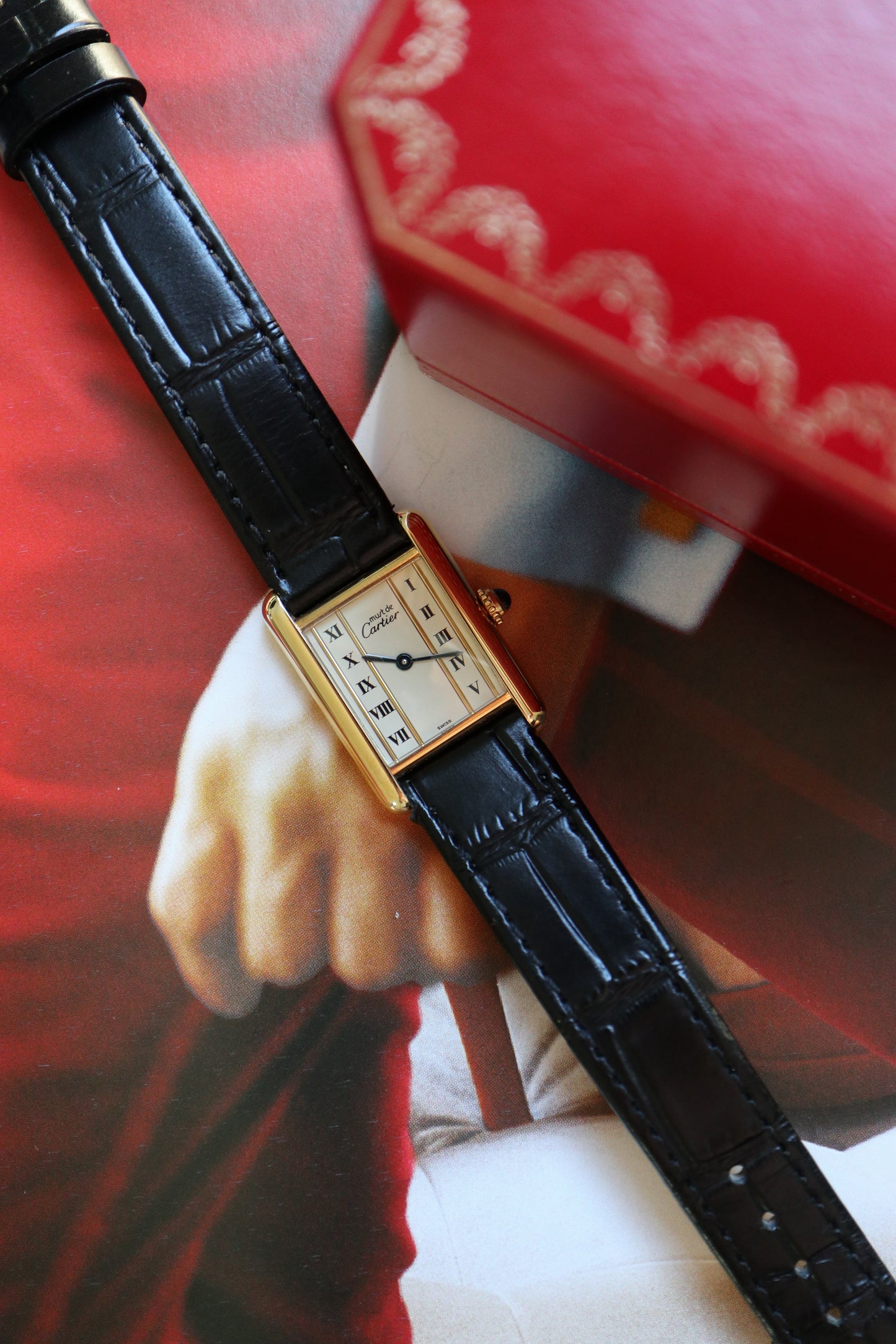 Cartier Tank Vermeil SM Quartz 5057001 (1994–1995)