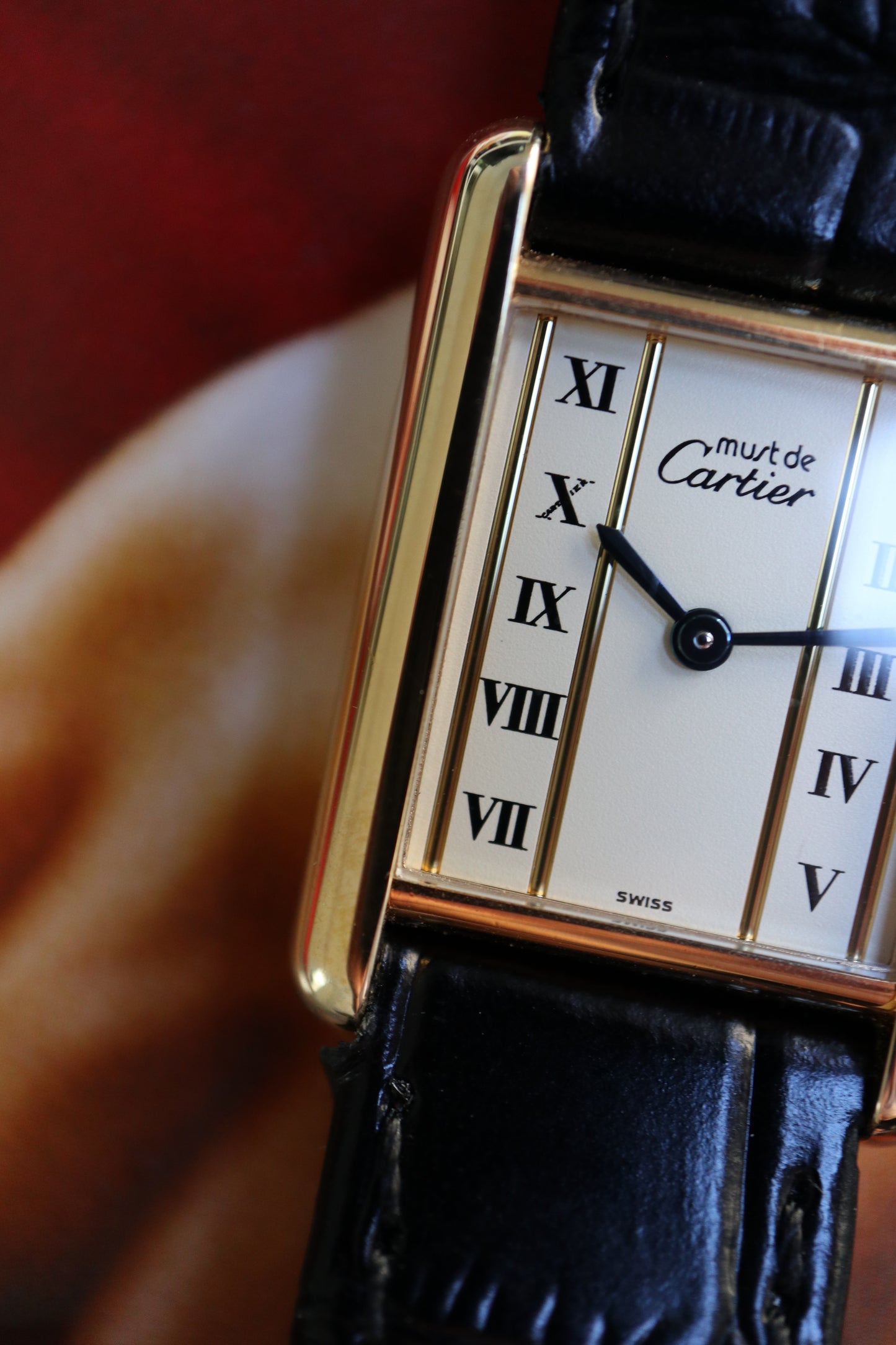 Cartier Tank Vermeil SM Quartz 5057001 (1994–1995)