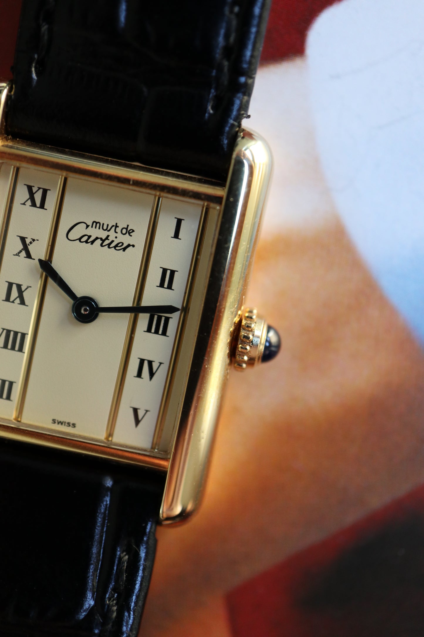 Cartier Tank Vermeil SM Quartz 5057001 (1994–1995)