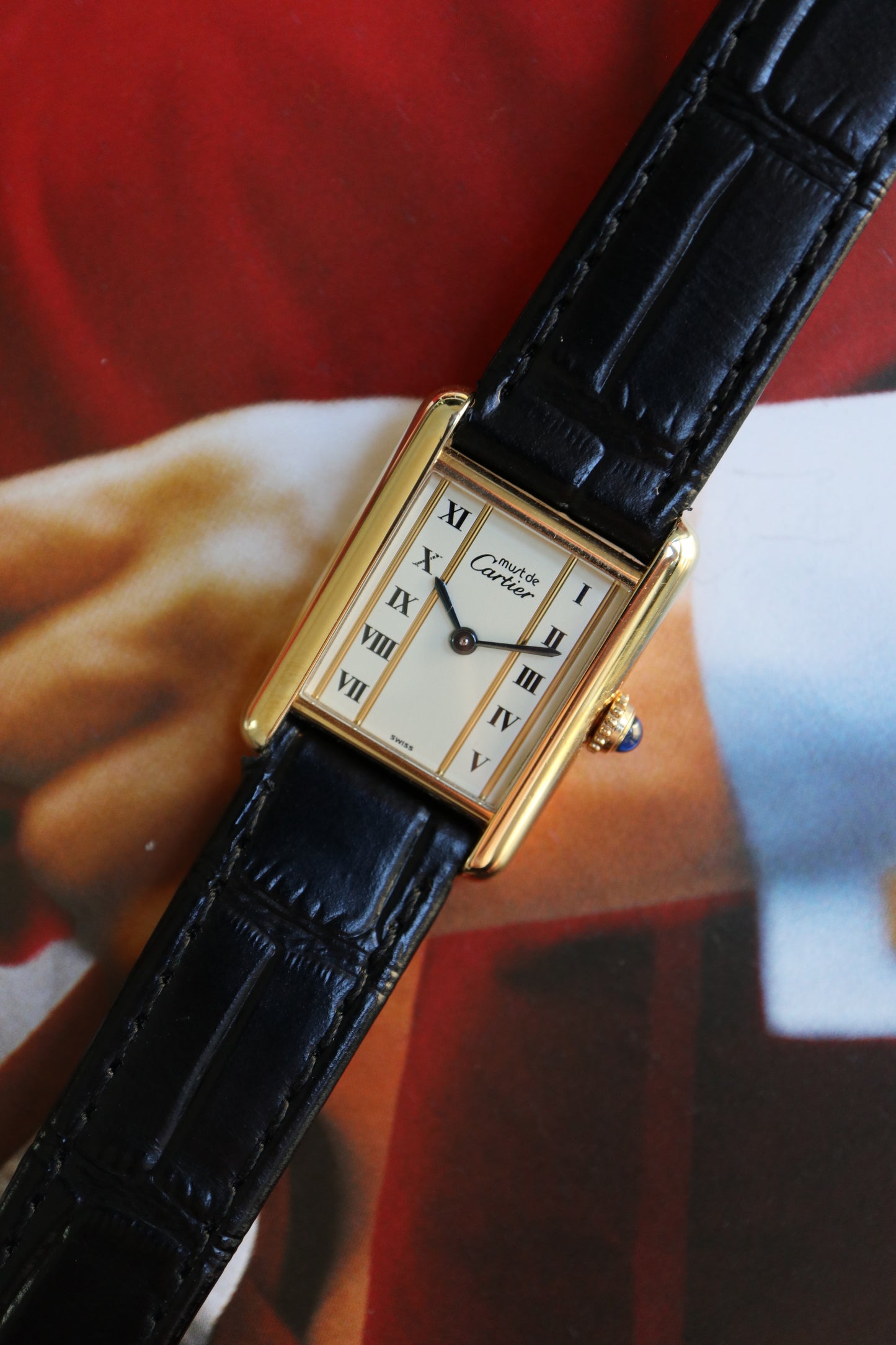 Cartier Tank Vermeil SM Quartz 5057001 (1994–1995)