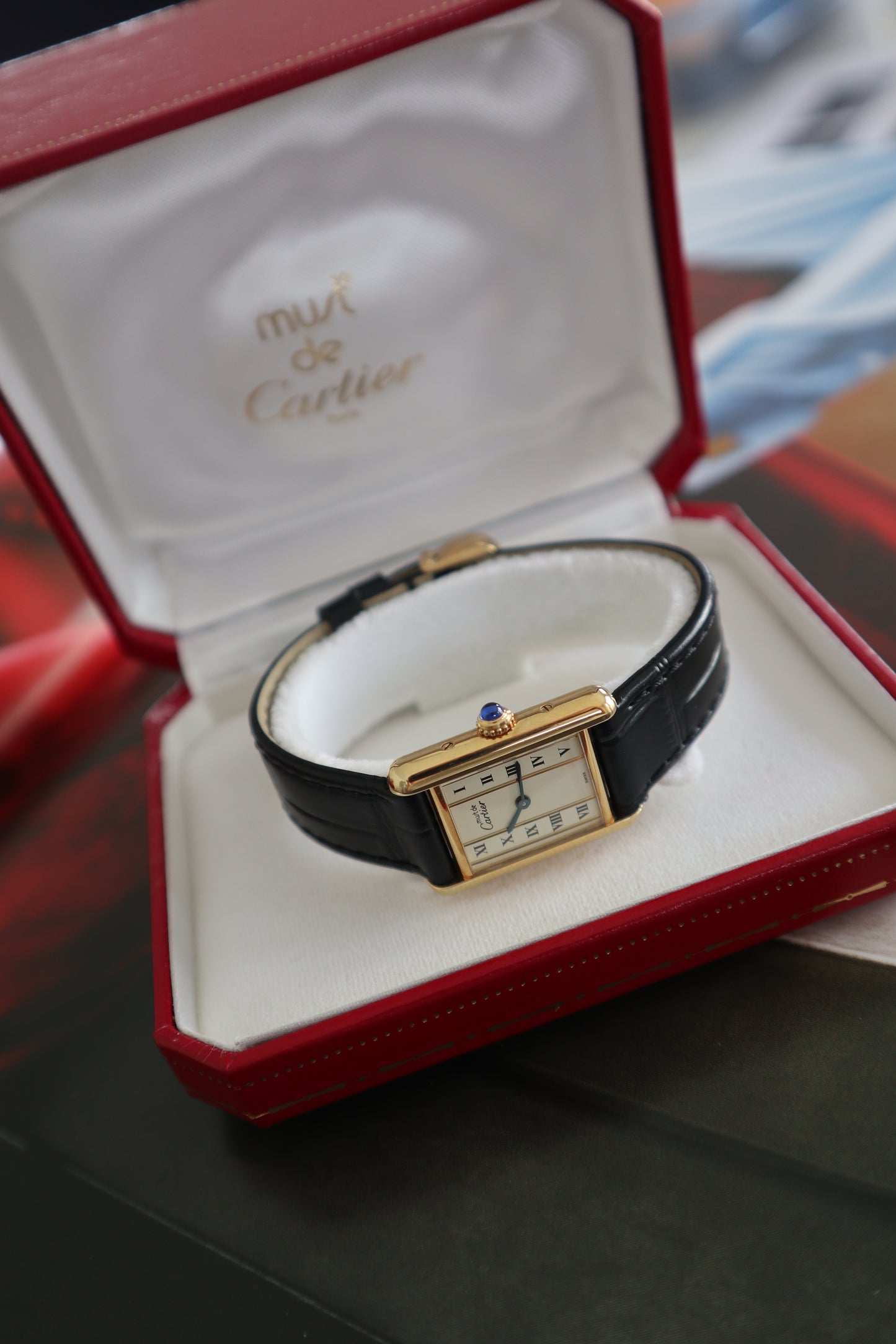 Cartier Tank Vermeil SM Quartz 5057001 (1994–1995)