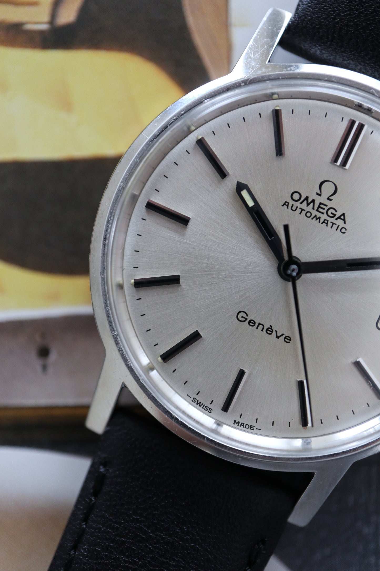Omega Genève Automatic Date Cal. 1012 166.0163 (1973)