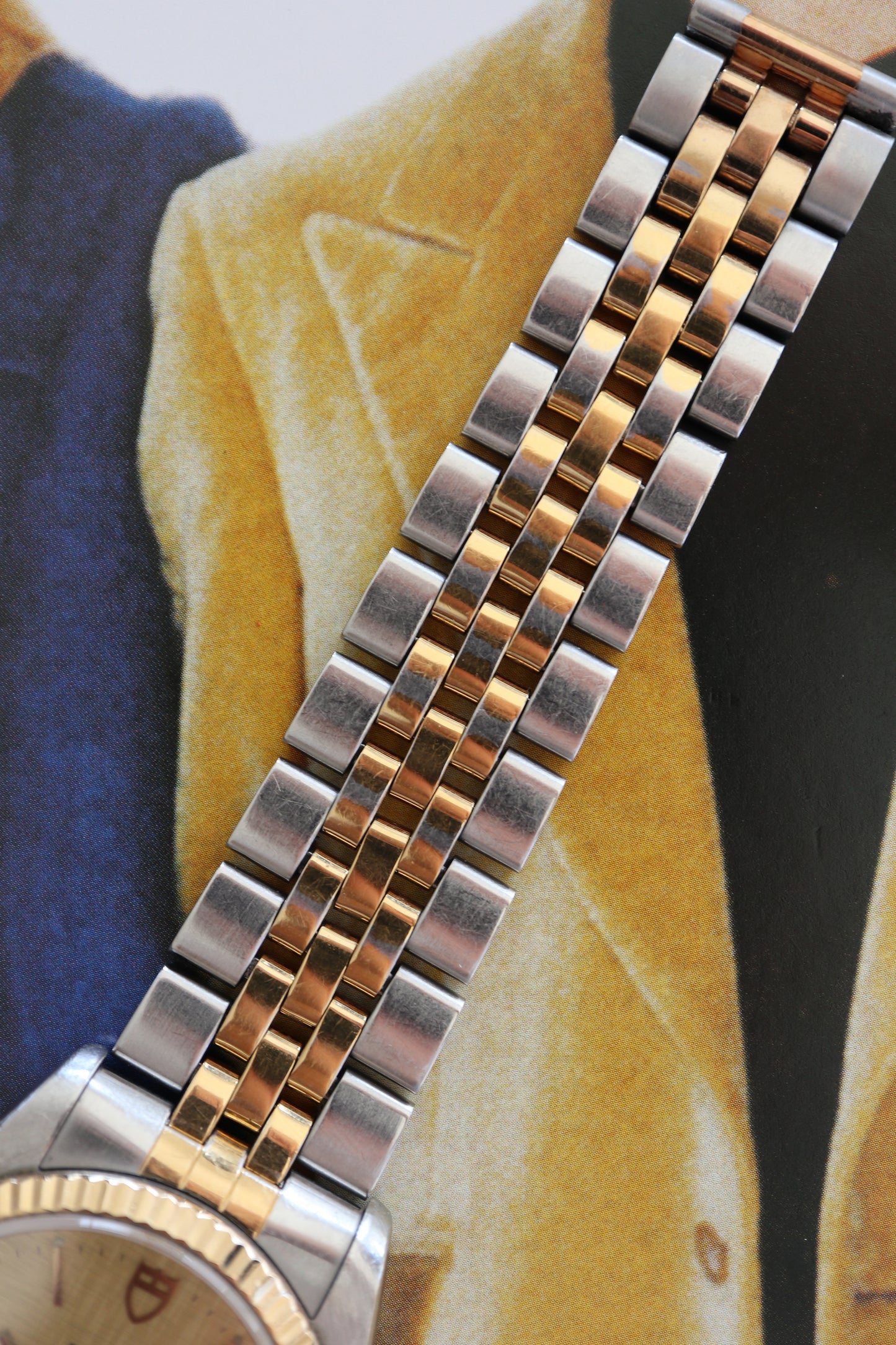 Tudor Prince Oysterdate Champagne Linen Dial Automatic 74033 (1995–1996)