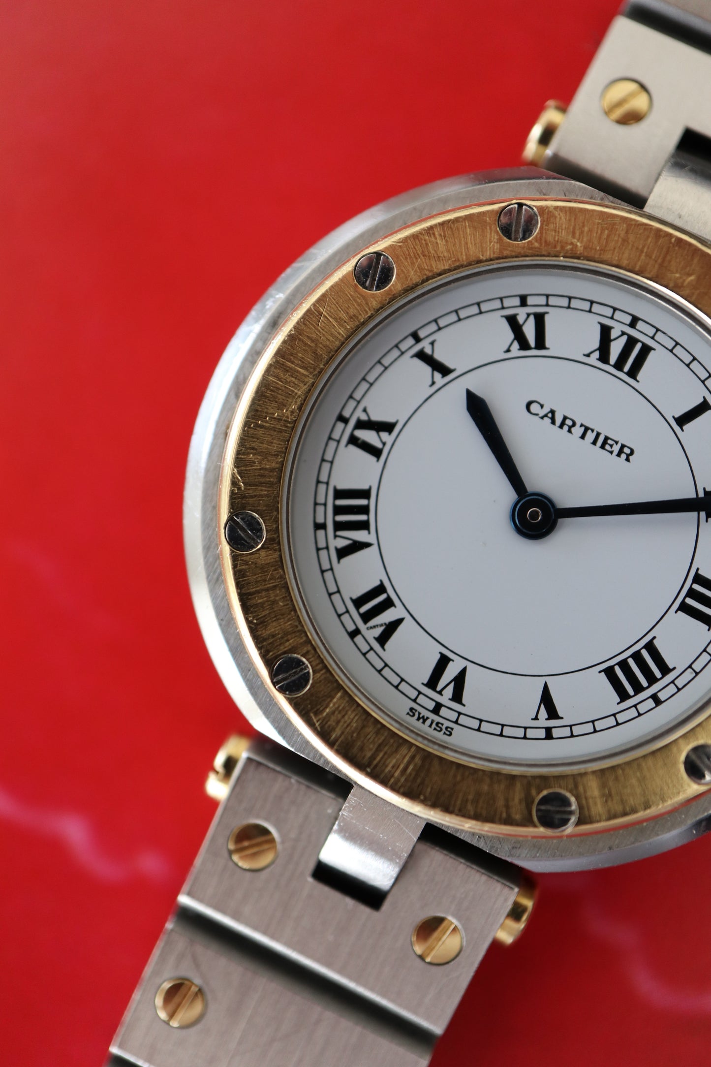 Cartier Santos Ronde Quartz 8191 (1990–1991)