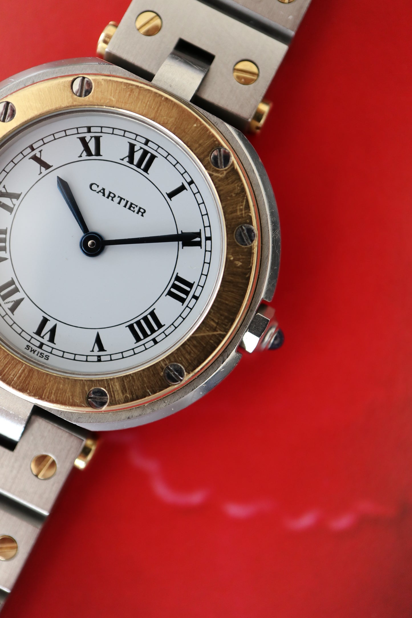 Cartier Santos Ronde Quartz 8191 (1990–1991)