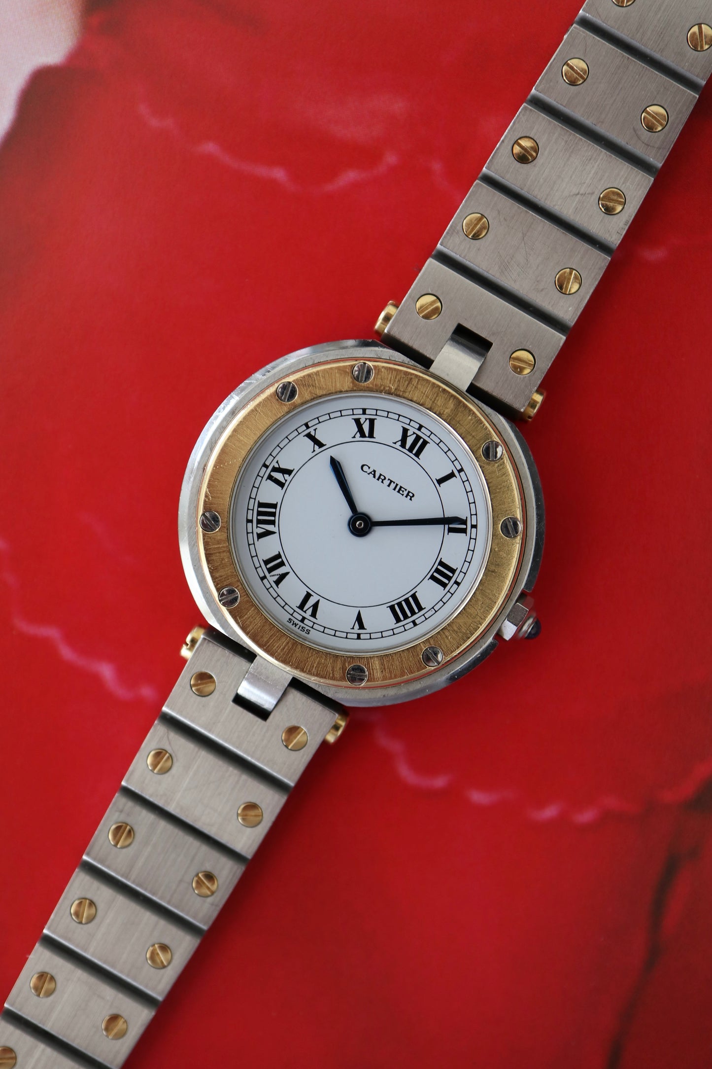 Cartier Santos Ronde Quartz 8191 (1990–1991)