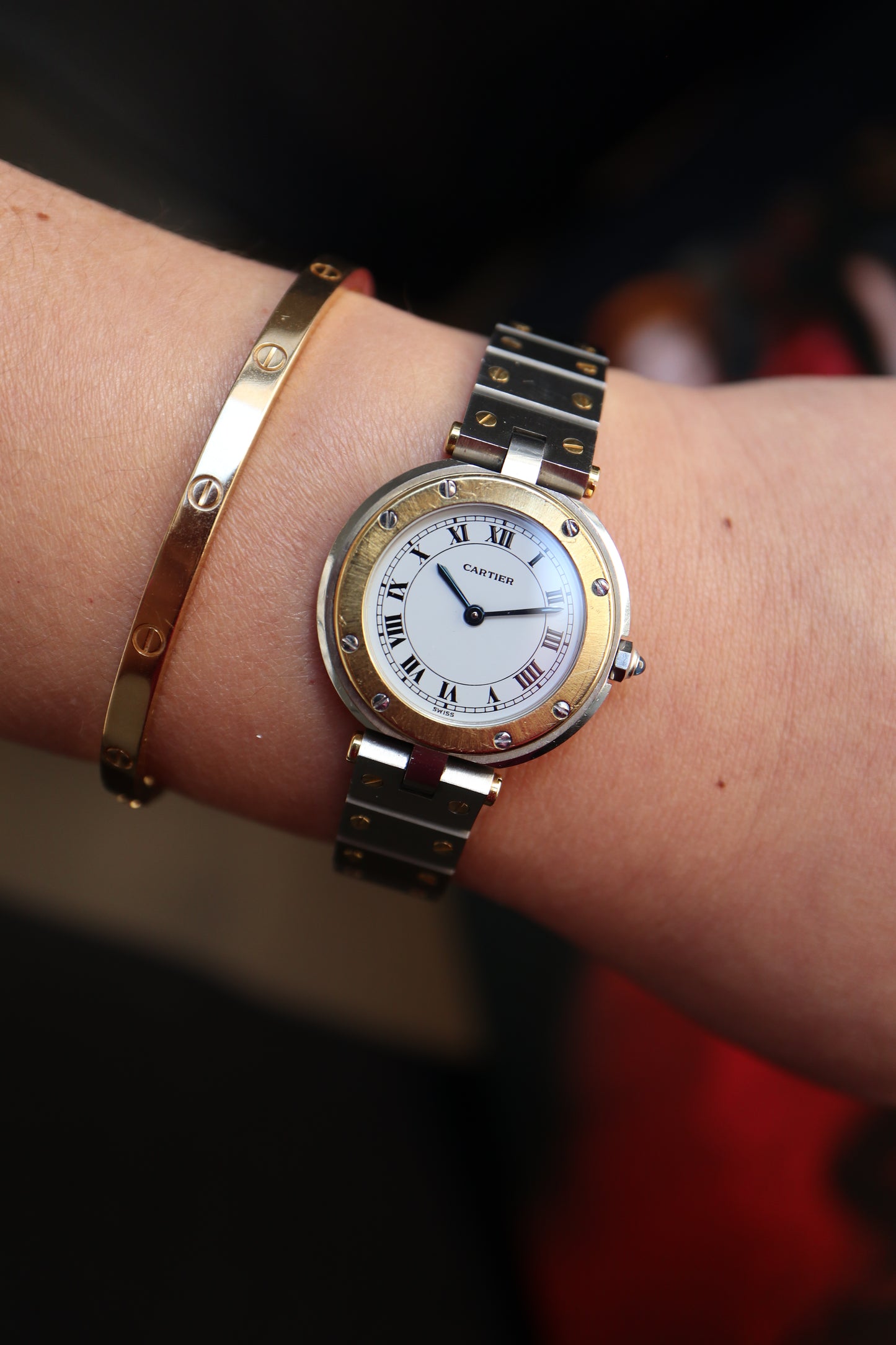 Cartier Santos Ronde Quartz 8191 (1990–1991)