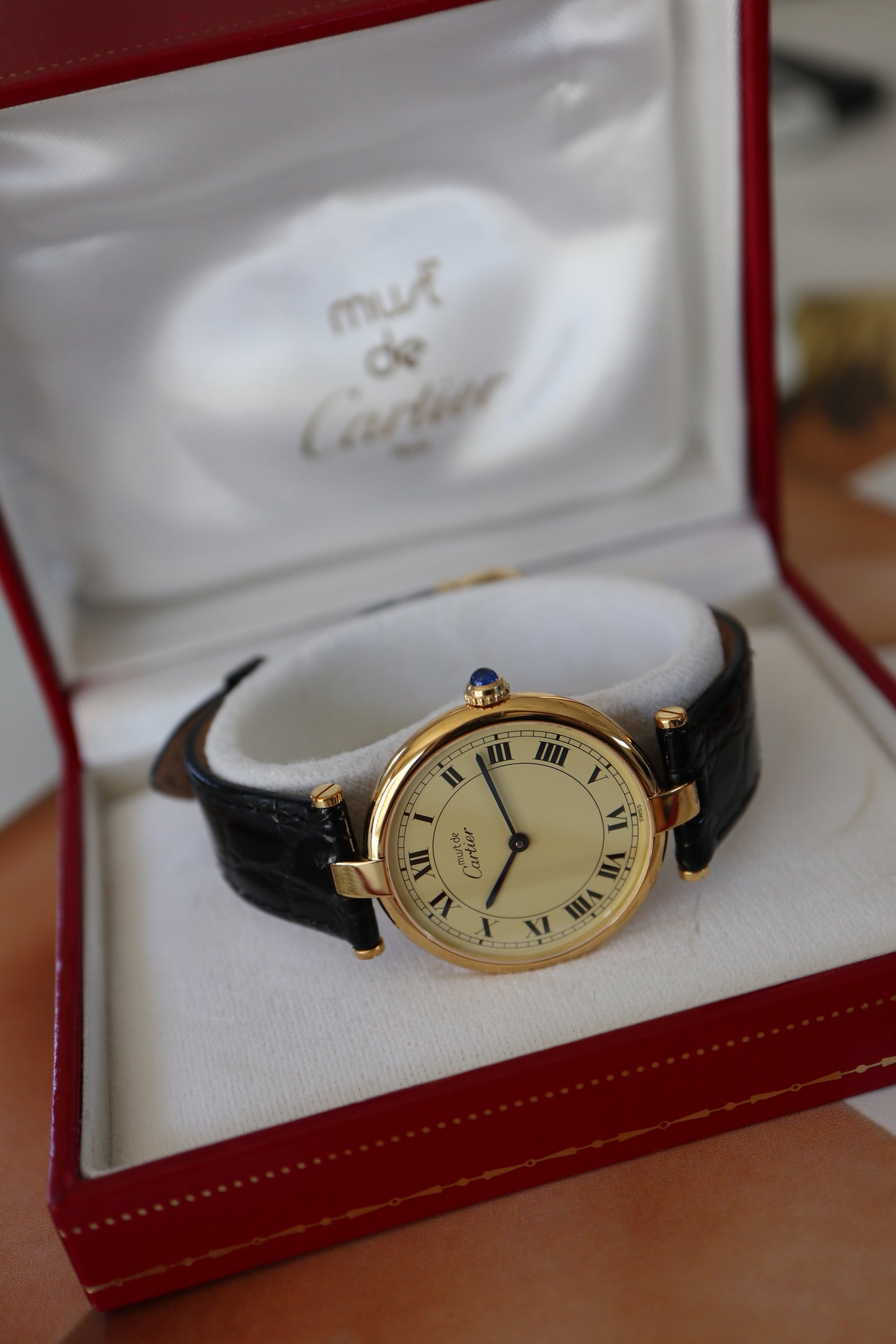 Cartier Vendome Vermeil LM Quartz 590003 (1991–1993)