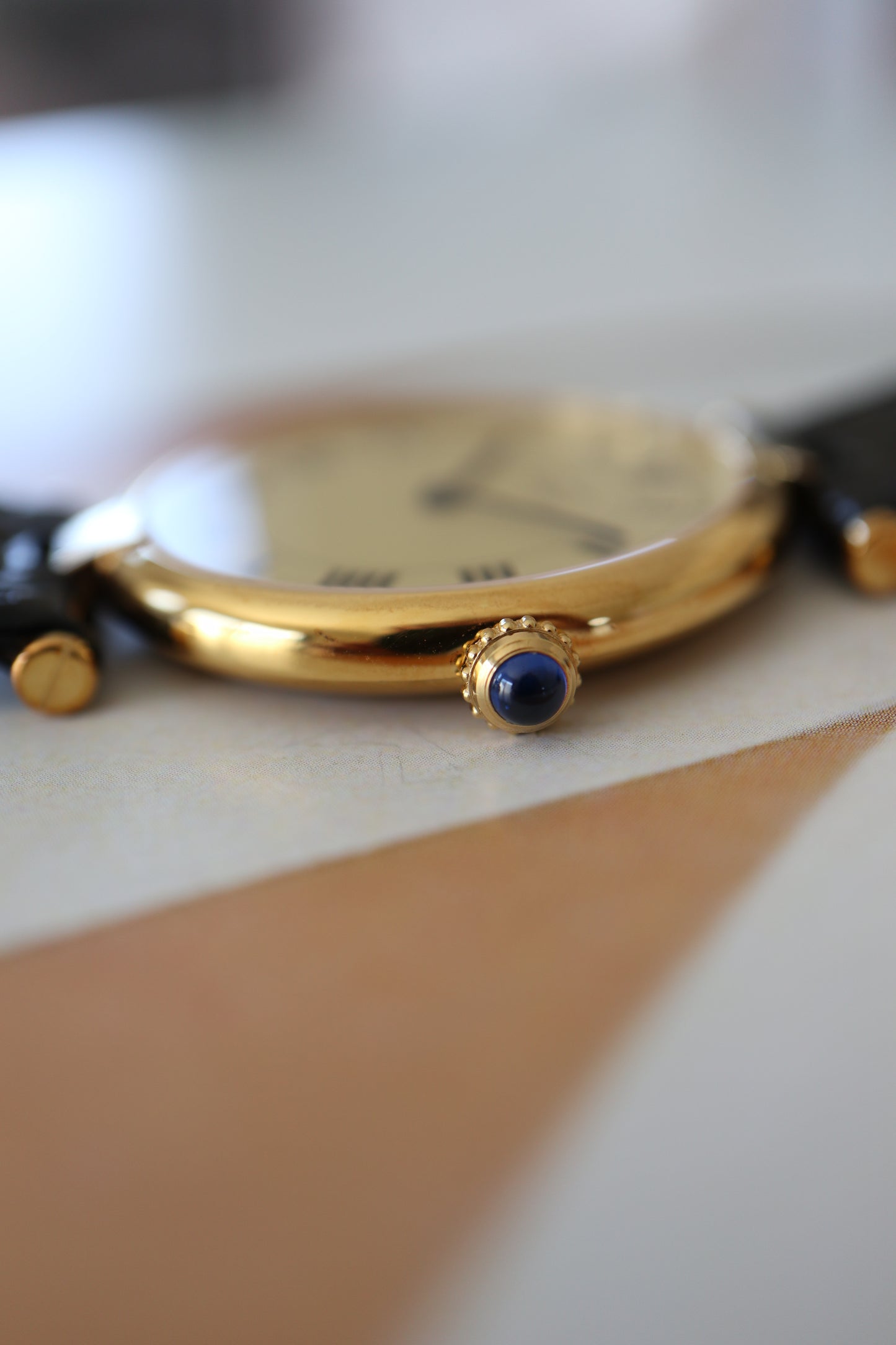 Cartier Vendome Vermeil LM Quartz 590003 (1991–1993)