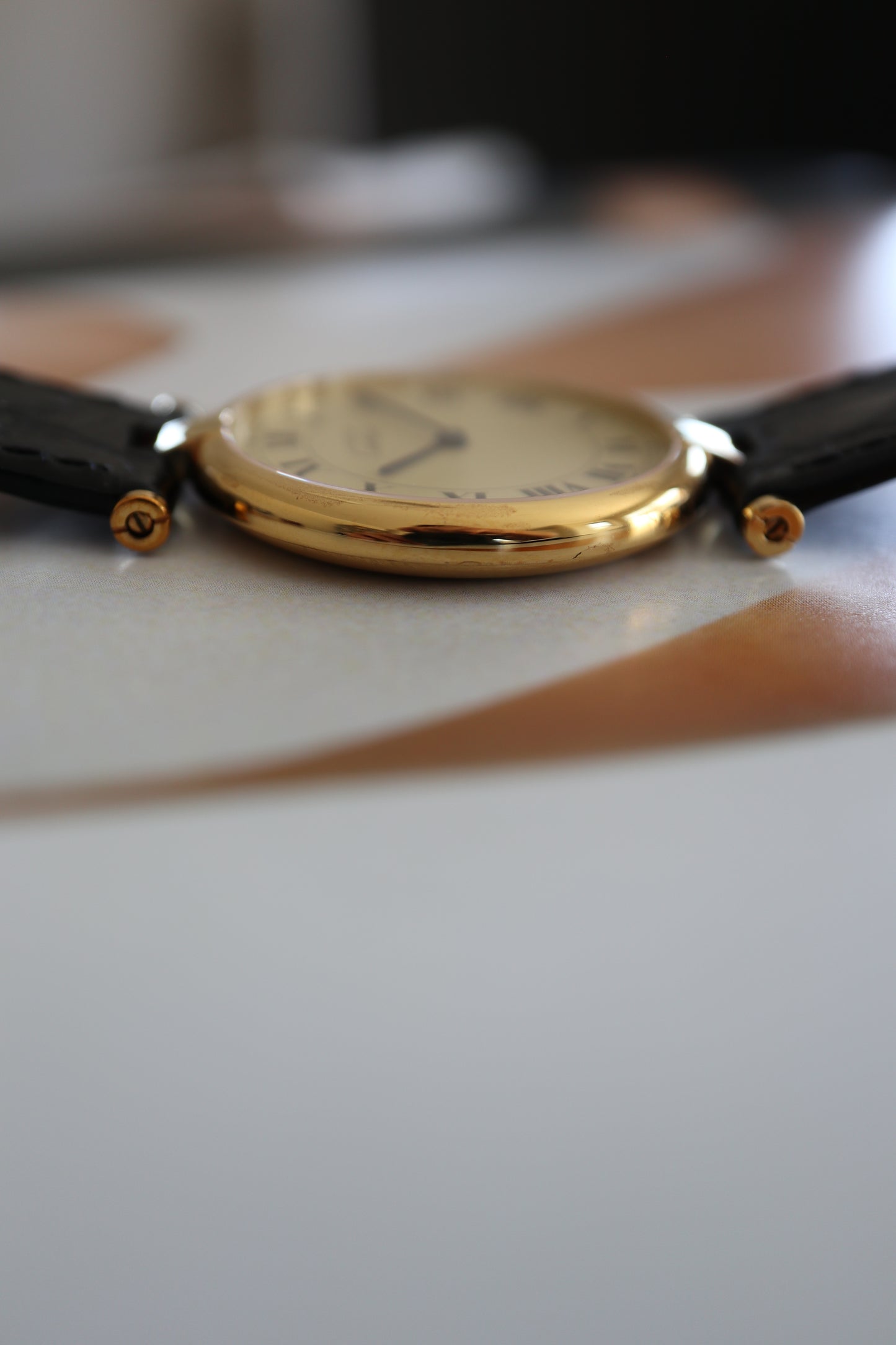 Cartier Vendome Vermeil LM Quartz 590003 (1991–1993)