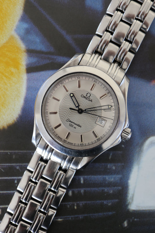 Omega Seamaster 120M “Silver Wave Dial” Quartz 2511.31 (1996)