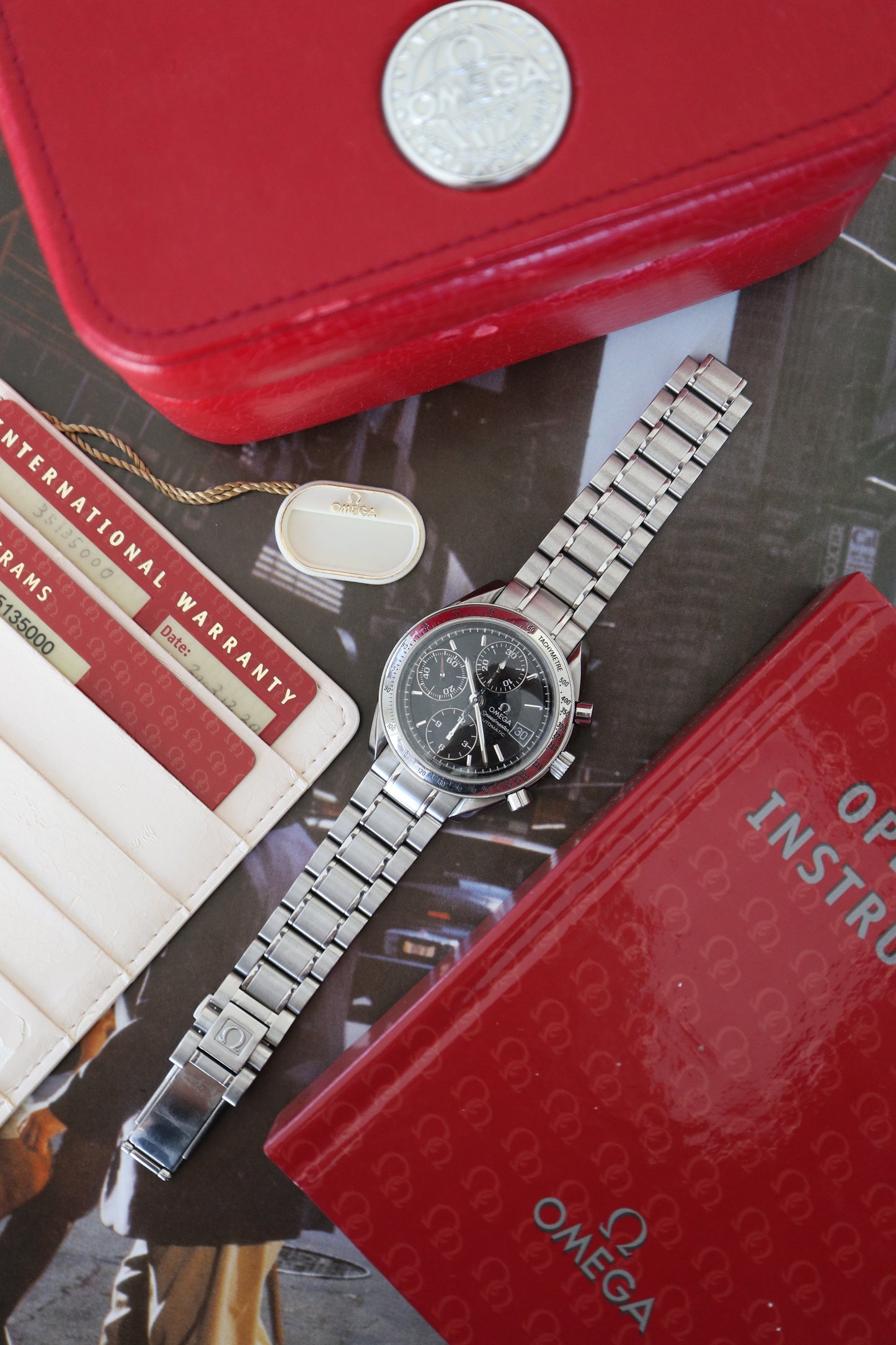 Omega Speedmaster Date Automatic 3513.50 (1999) – Full Set
