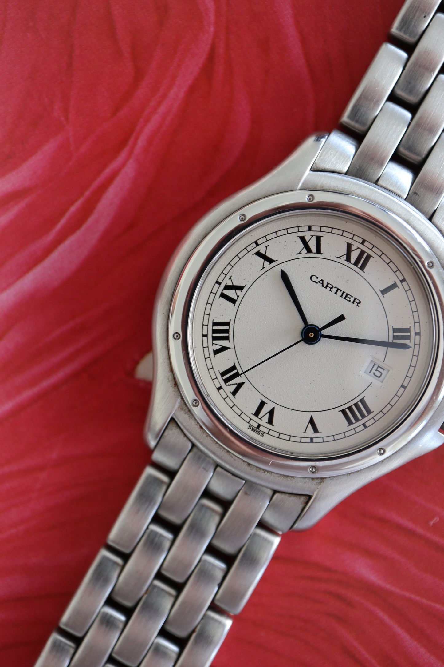 Cartier Panthere Cougar LM Quartz 987904C (1987–1989) – Full Set