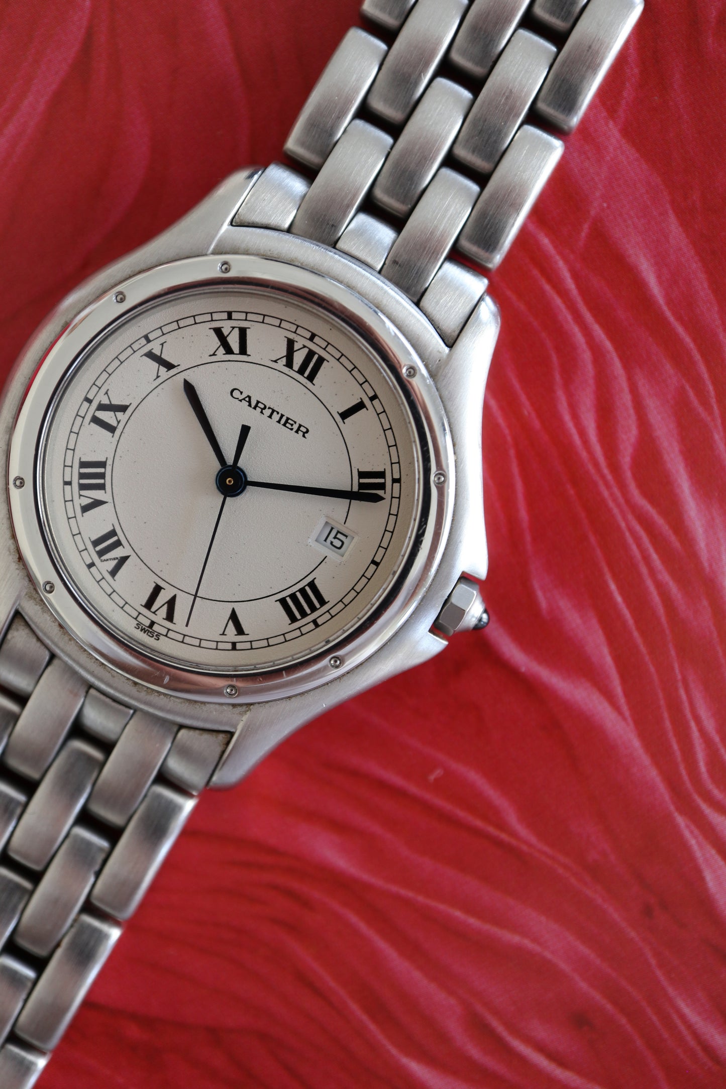 Cartier Panthere Cougar LM Quartz 987904C (1987–1989) – Full Set