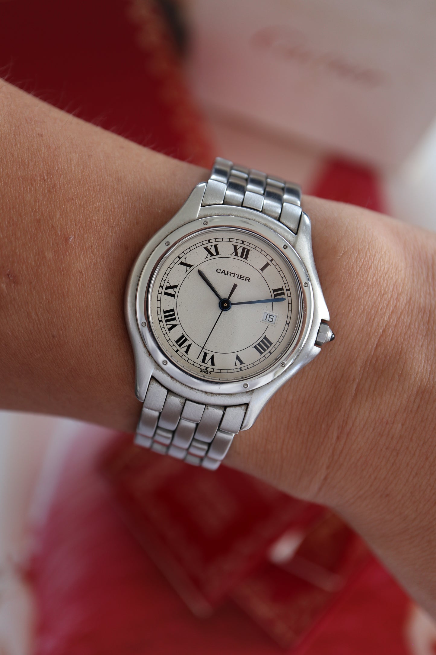 Cartier Panthere Cougar LM Quartz 987904C (1987–1989) – Full Set