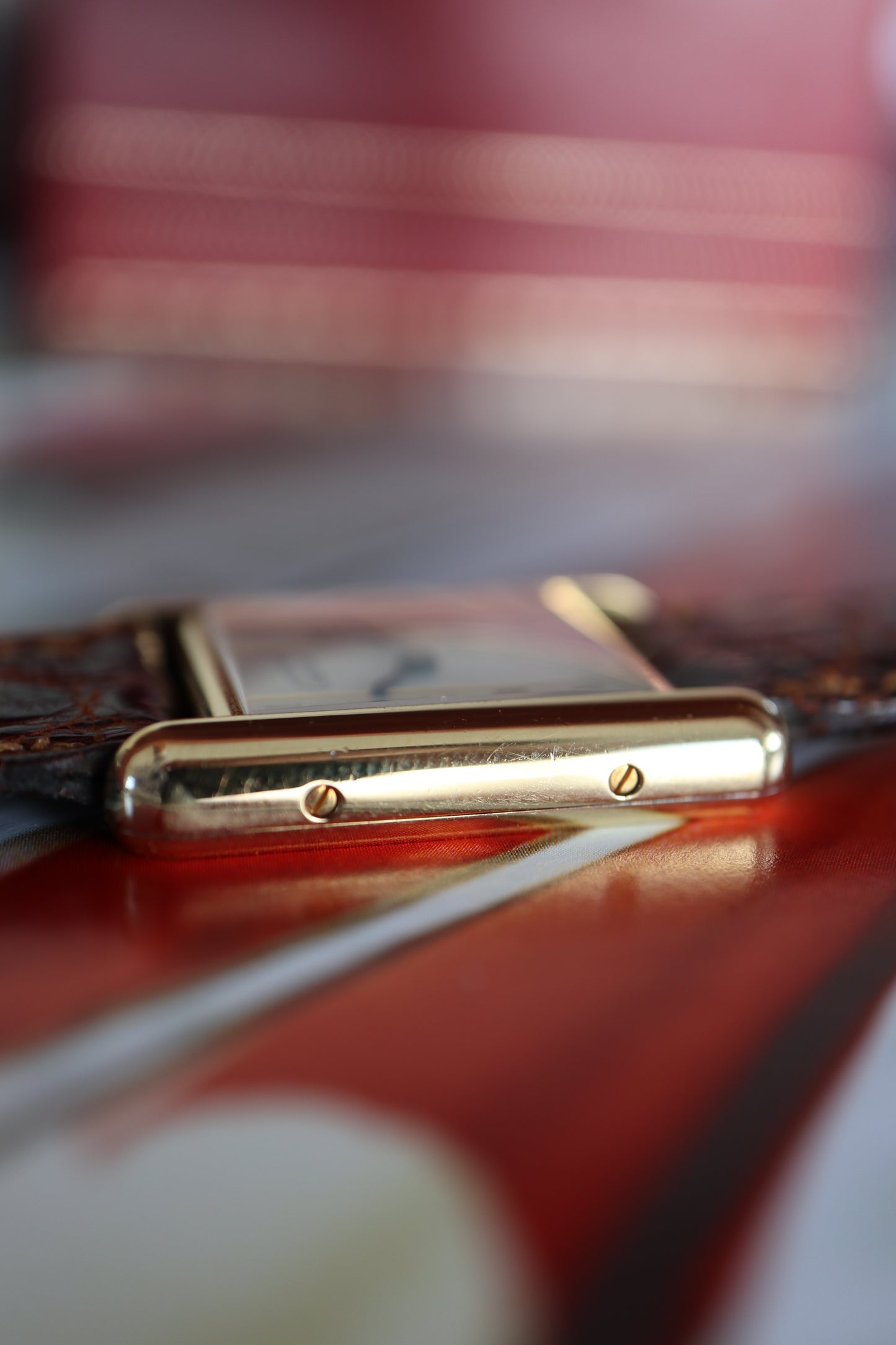 Cartier Tank Vermeil SM Quartz 5057001 (1991–1992)