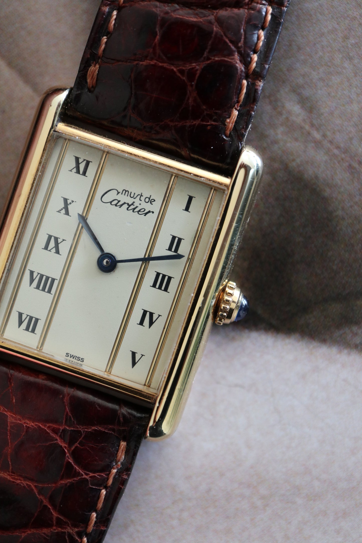 Cartier Tank Vermeil LM Quartz 590005 (1993–1994)