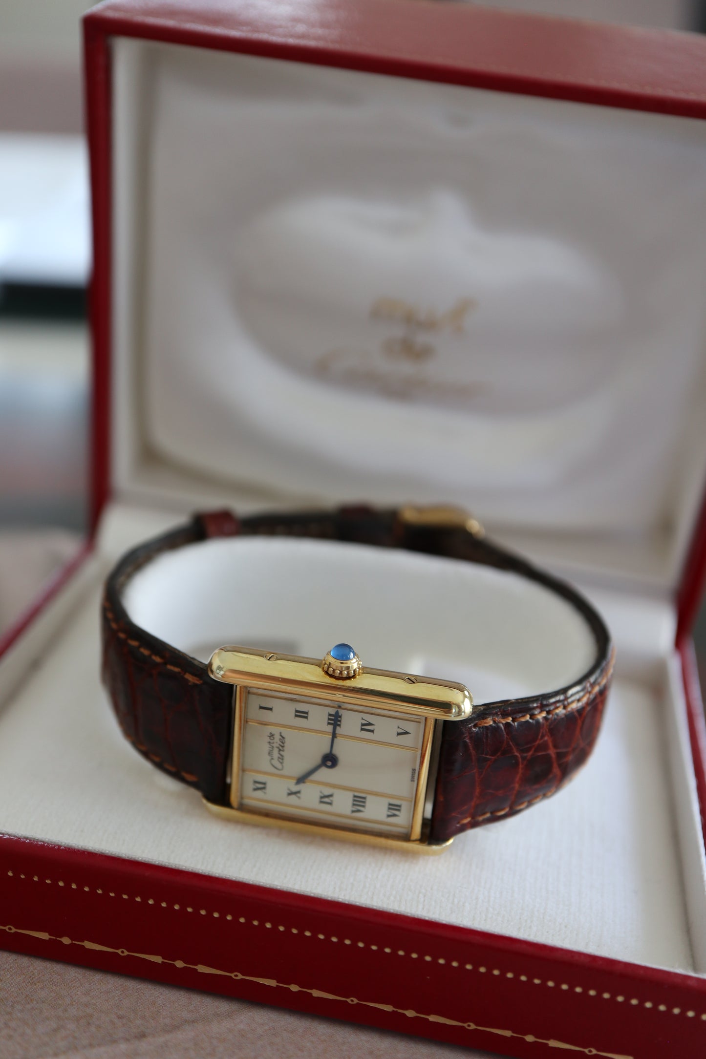 Cartier Tank Vermeil LM Quartz 590005 (1993–1994)