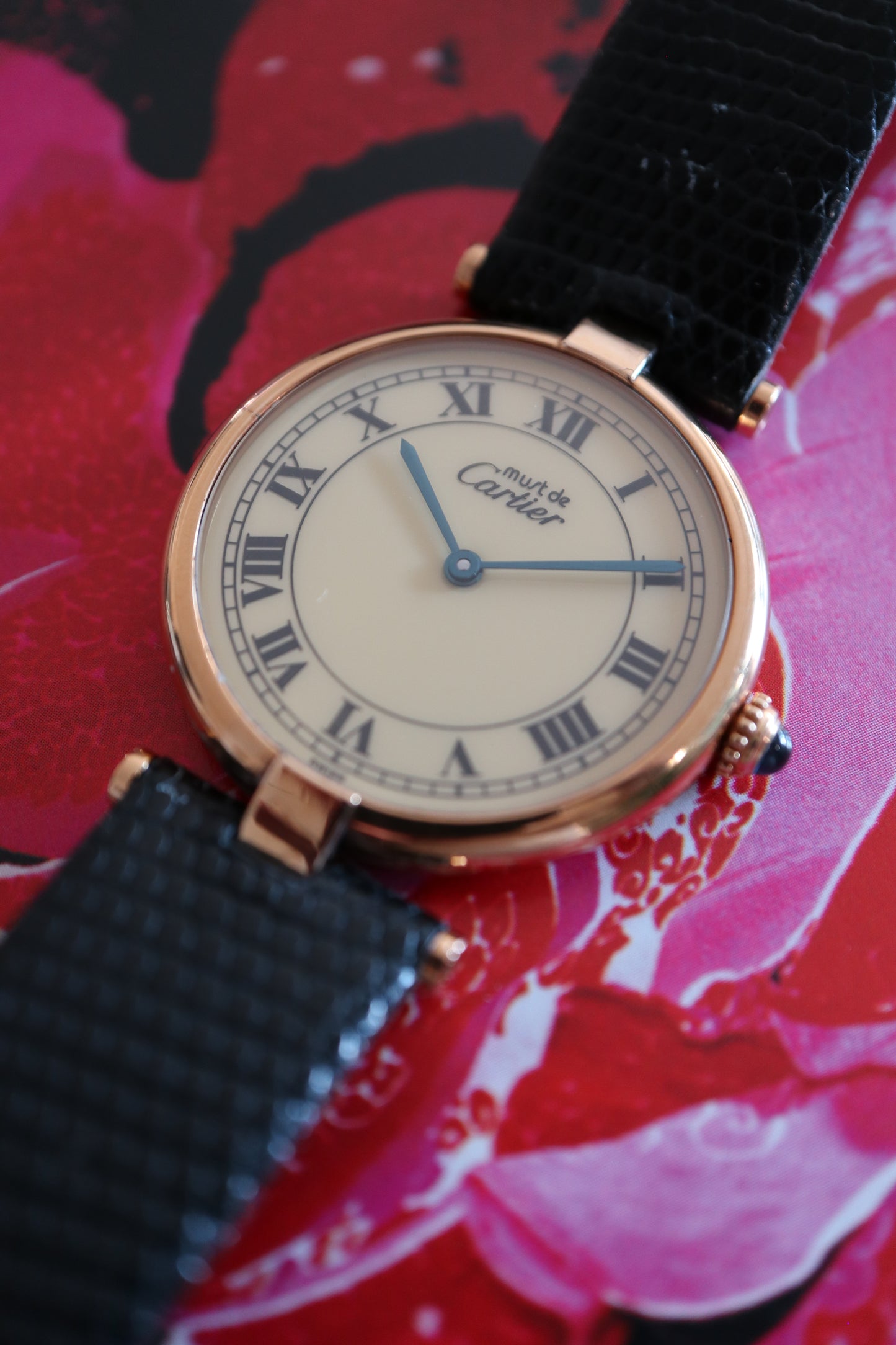 Cartier Vendome Vermeil LM Quartz 590003 (1988–1990)