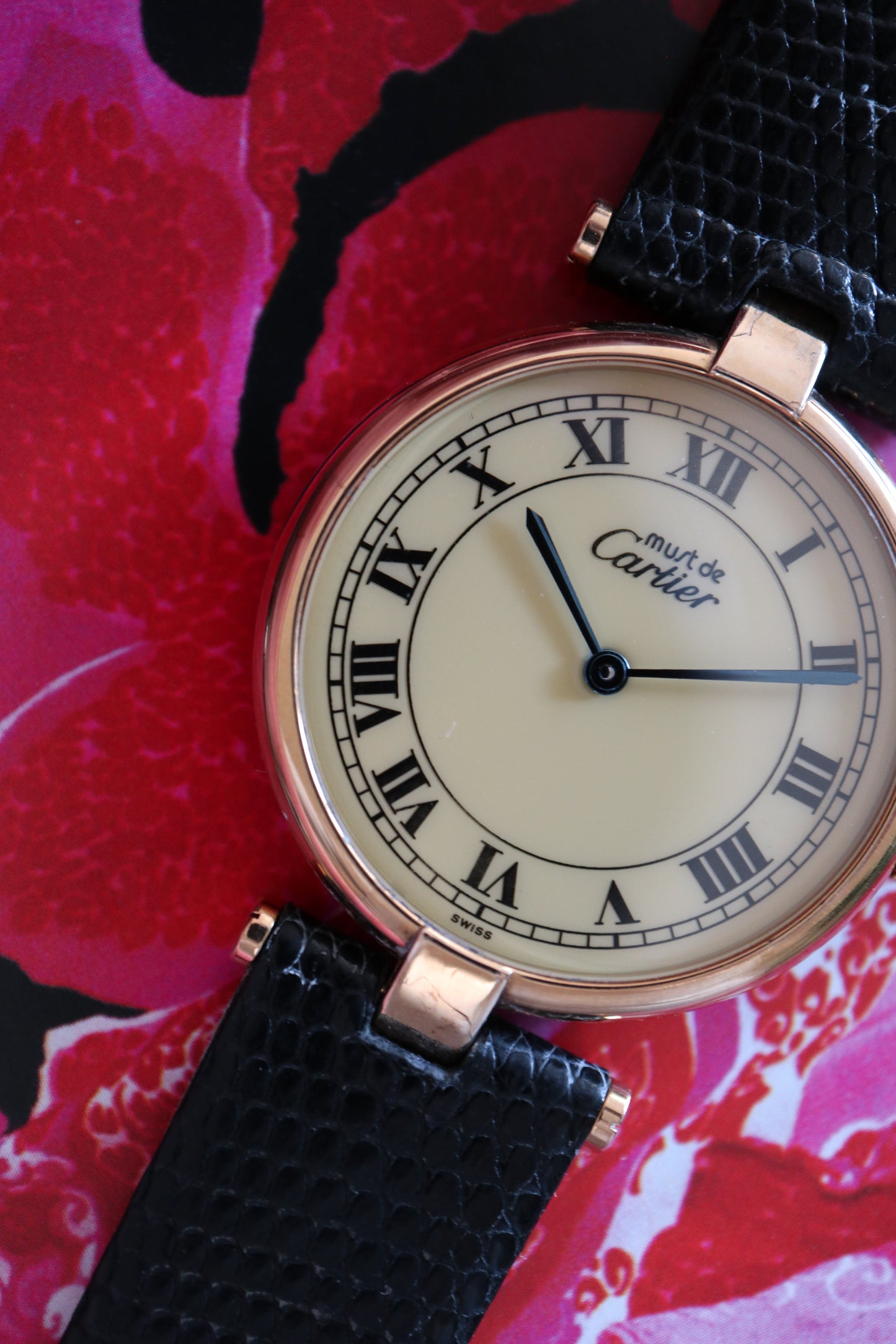 Cartier Vendome Vermeil LM Quartz 590003 (1988–1990)