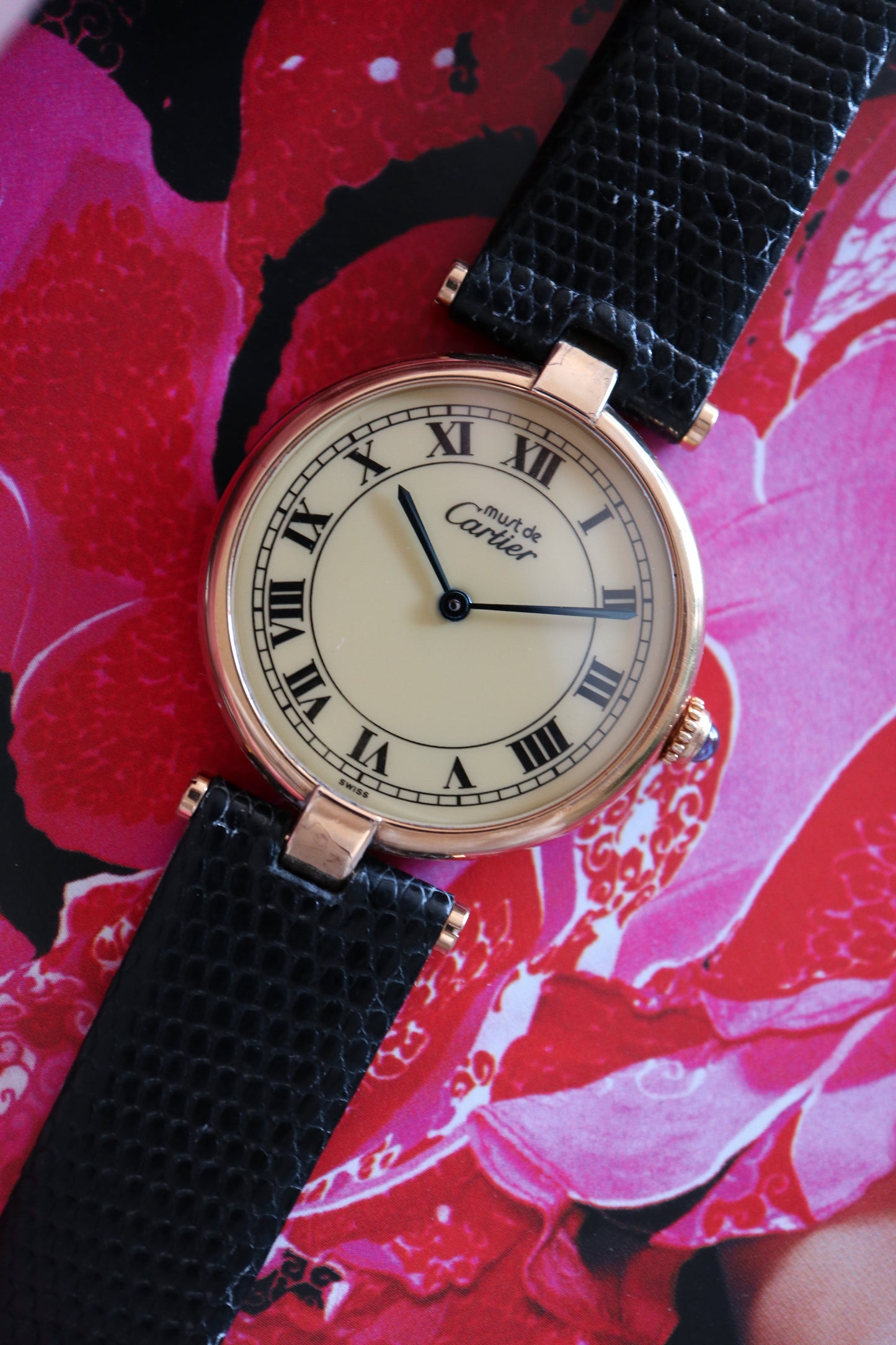 Cartier Vendome Vermeil LM Quartz 590003 (1988–1990)