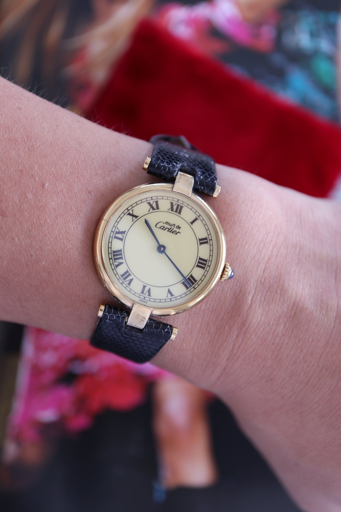 Cartier Vendome Vermeil LM Quartz 590003 (1988–1990)