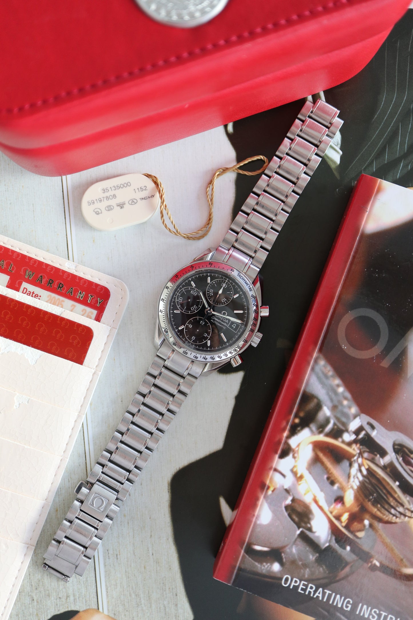 Omega Speedmaster Date Automatic 3513.50 (1999) – Full Set