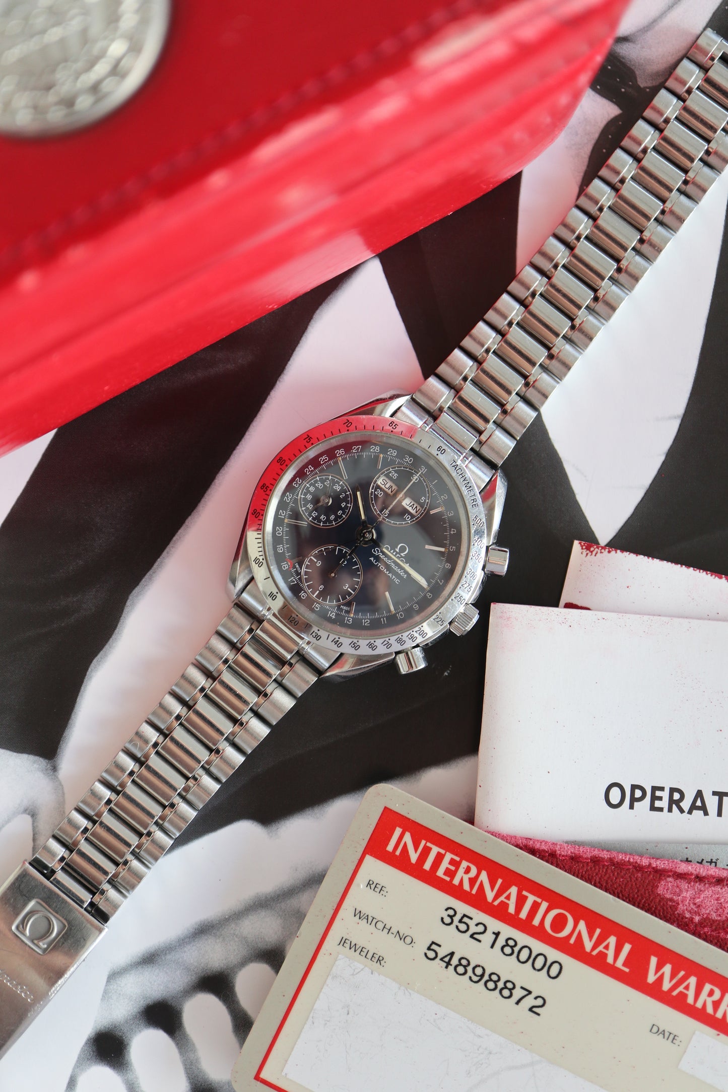 Omega Speedmaster Triple Date Automatic Cal. 5200 3521.80 (1999)