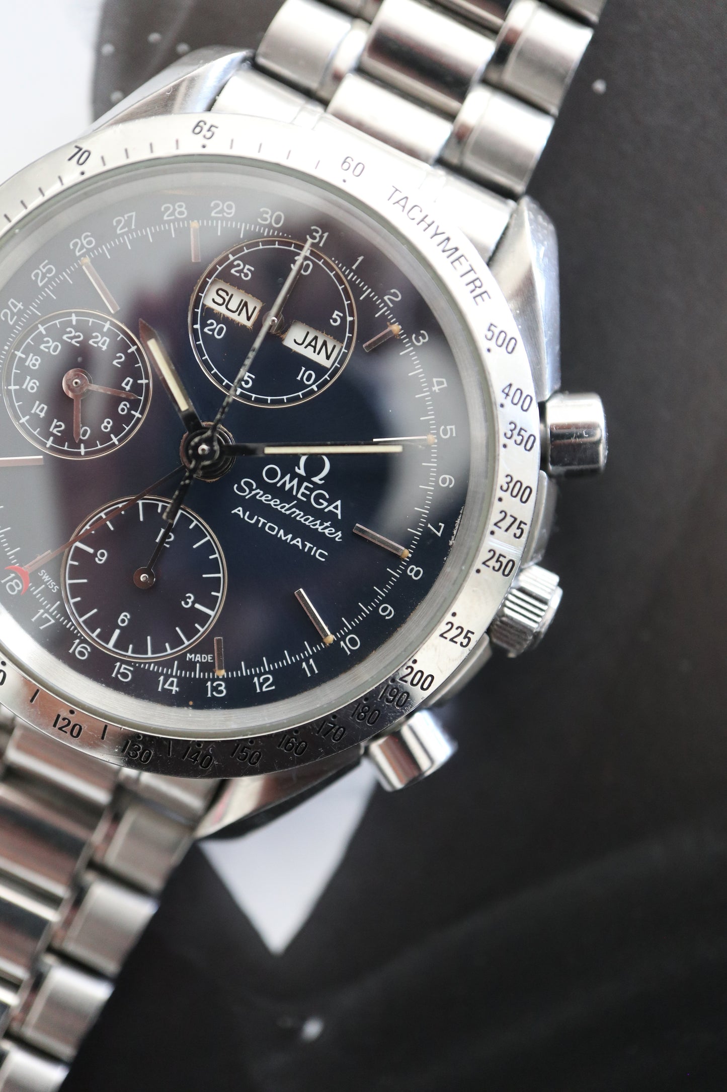 Omega Speedmaster Triple Date Automatic Cal. 5200 3521.80 (1999)