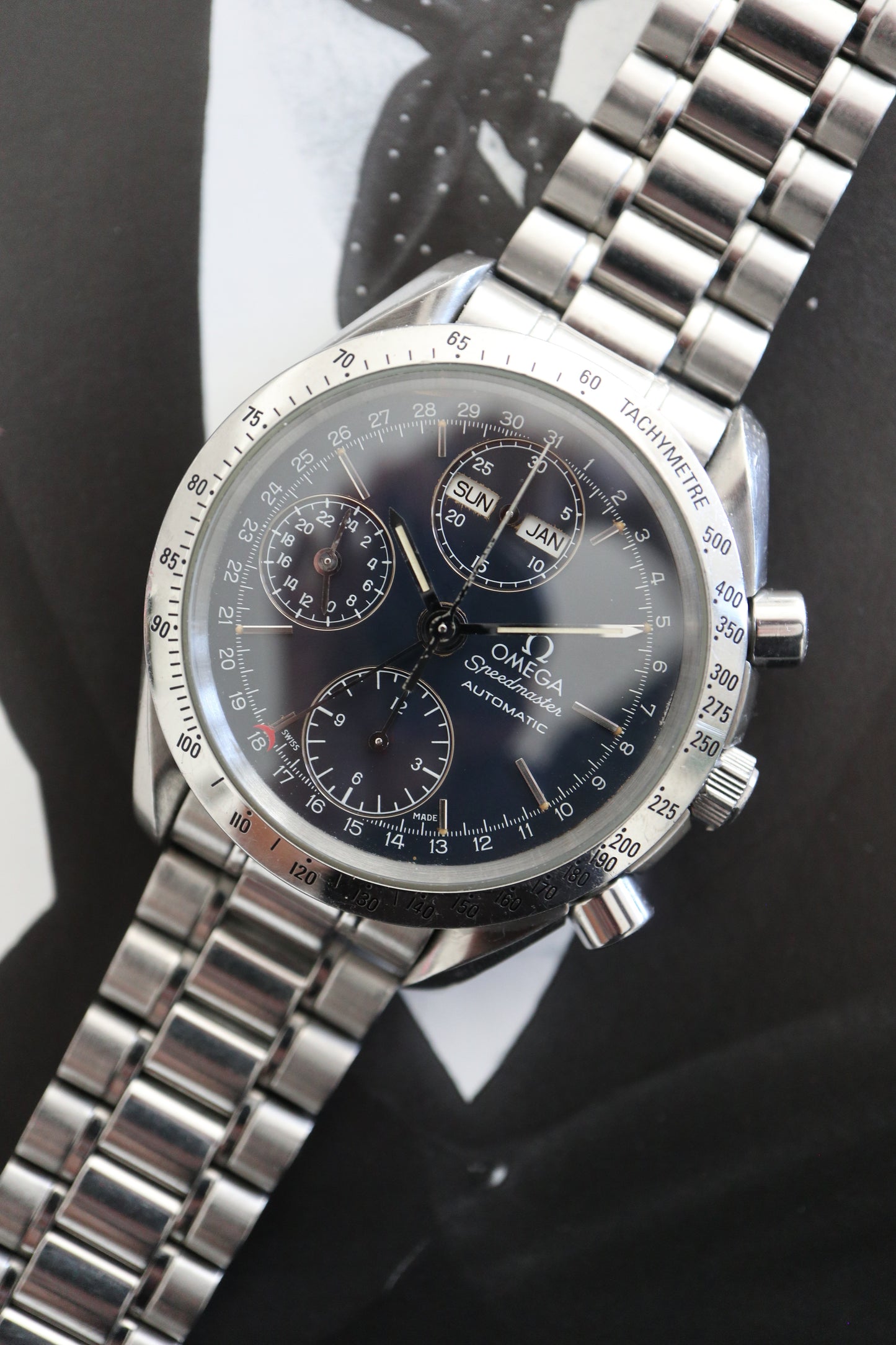 Omega Speedmaster Triple Date Automatic Cal. 5200 3521.80 (1999)