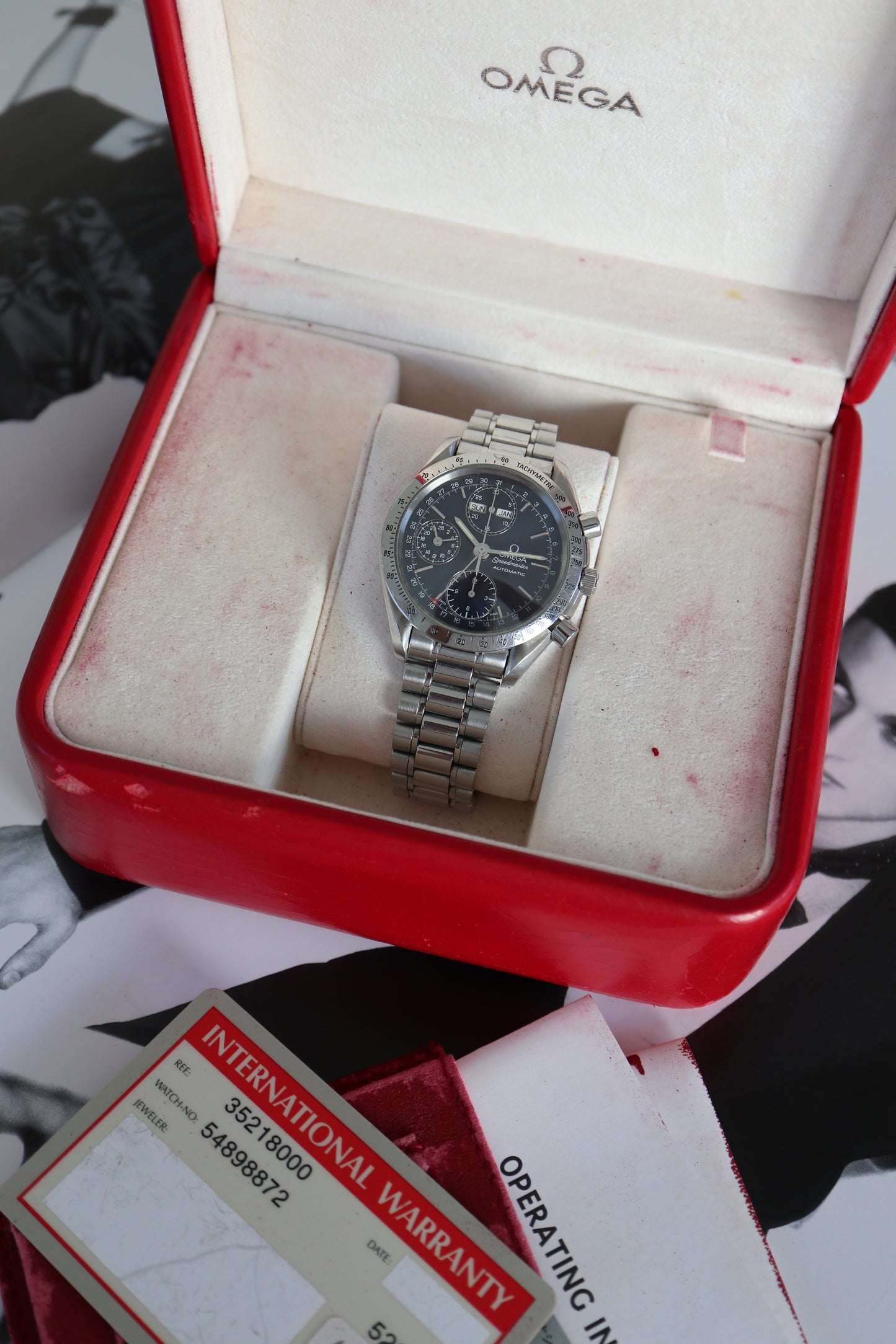 Omega Speedmaster Triple Date Automatic Cal. 5200 3521.80 (1999)