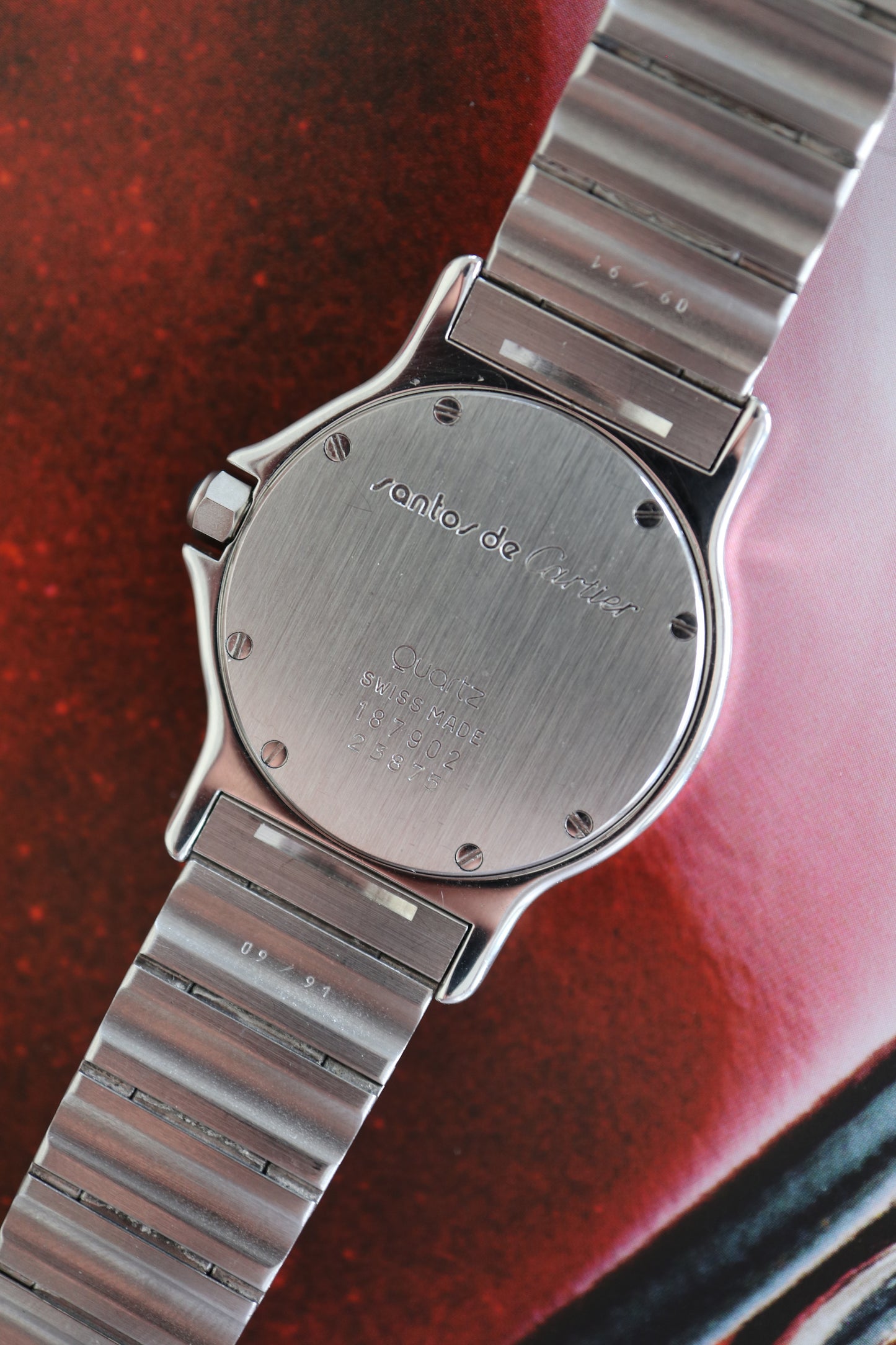 Cartier Santos Octagon LM Two-Tone Quartz 187902 (1991–1992) – Full Set