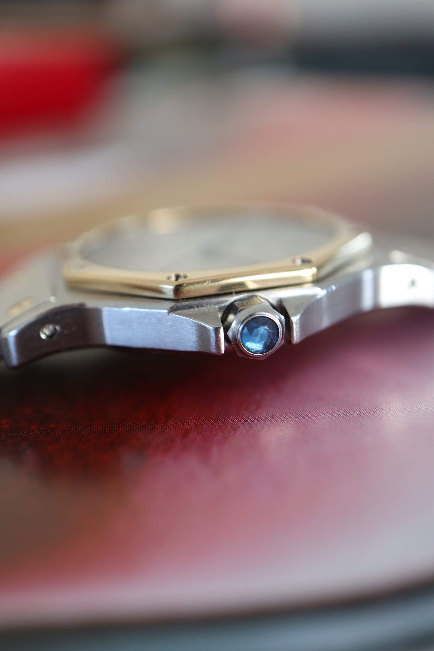 Cartier Santos Octagon LM Two-Tone Quartz 187902 (1991–1992) – Full Set