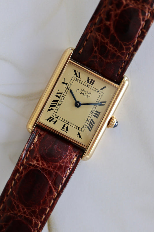 Cartier Tank Vermeil LM Quartz 590005 (1995–1996)