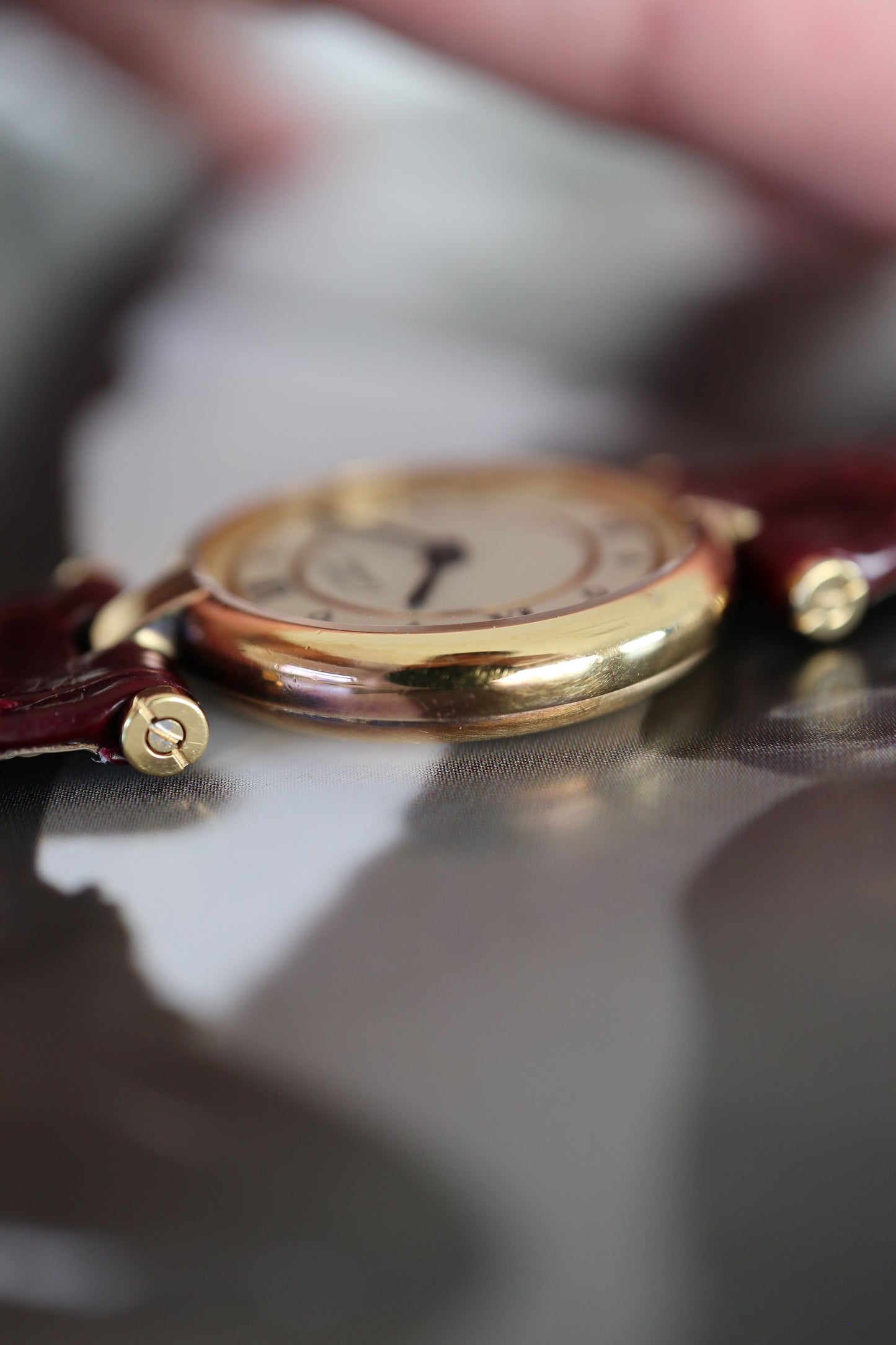 Cartier Vendome Vermeil SM Quartz 590004 (1991–1993)