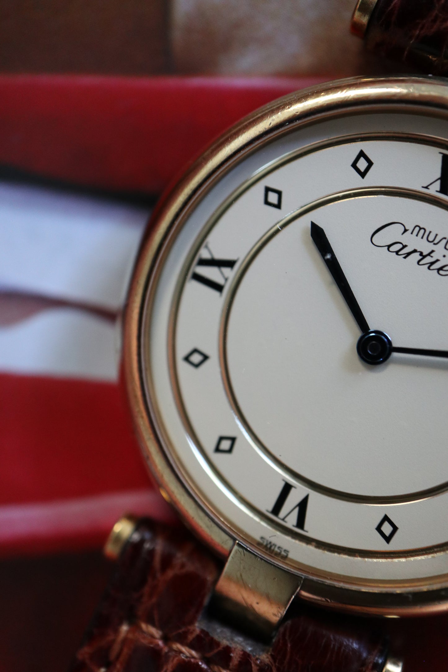 Cartier Vendome Vermeil LM Quartz 590003 (1990) – Full Set