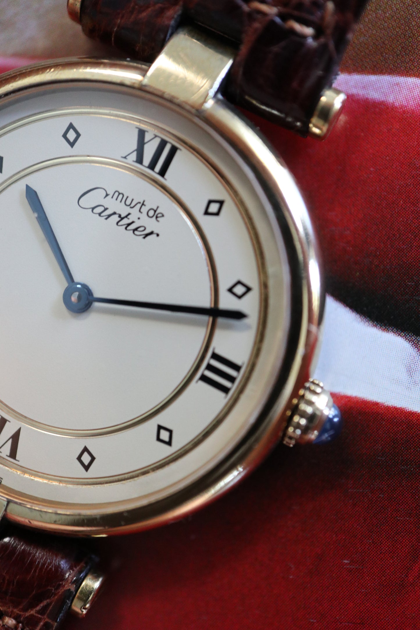 Cartier Vendome Vermeil LM Quartz 590003 (1990) – Full Set