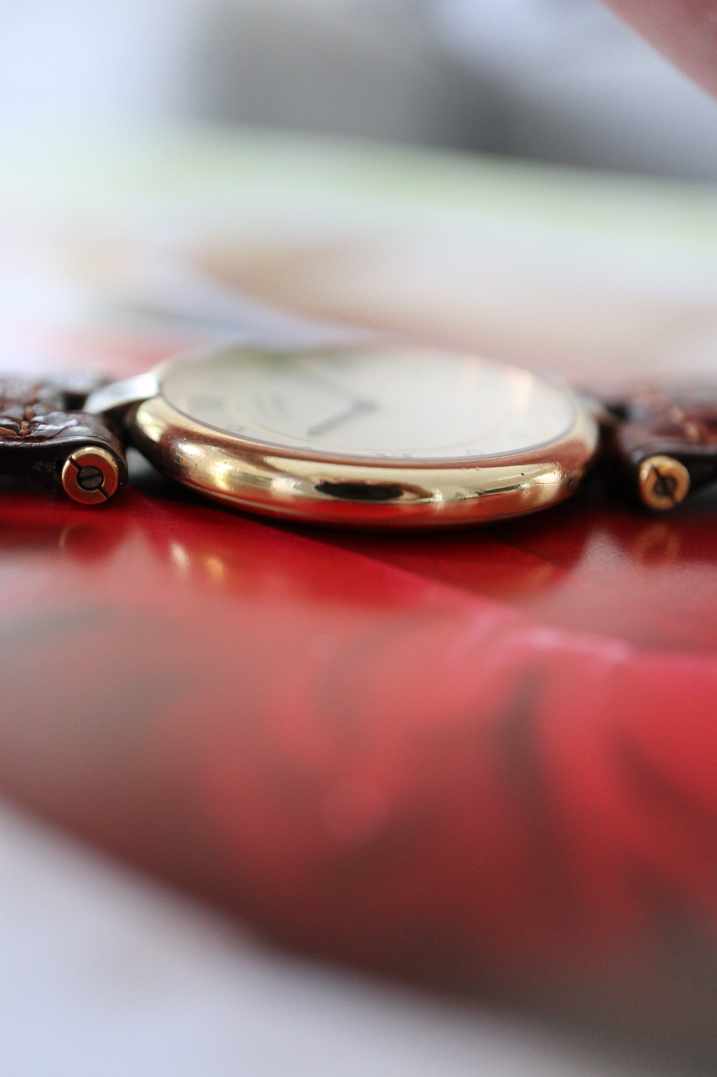 Cartier Vendome Vermeil LM Quartz 590003 (1990) – Full Set
