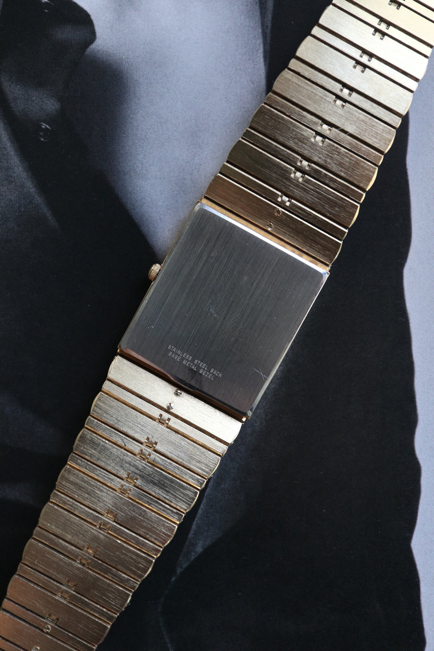 Longines Gold-Plated Rectangular Quartz (1979–1981)