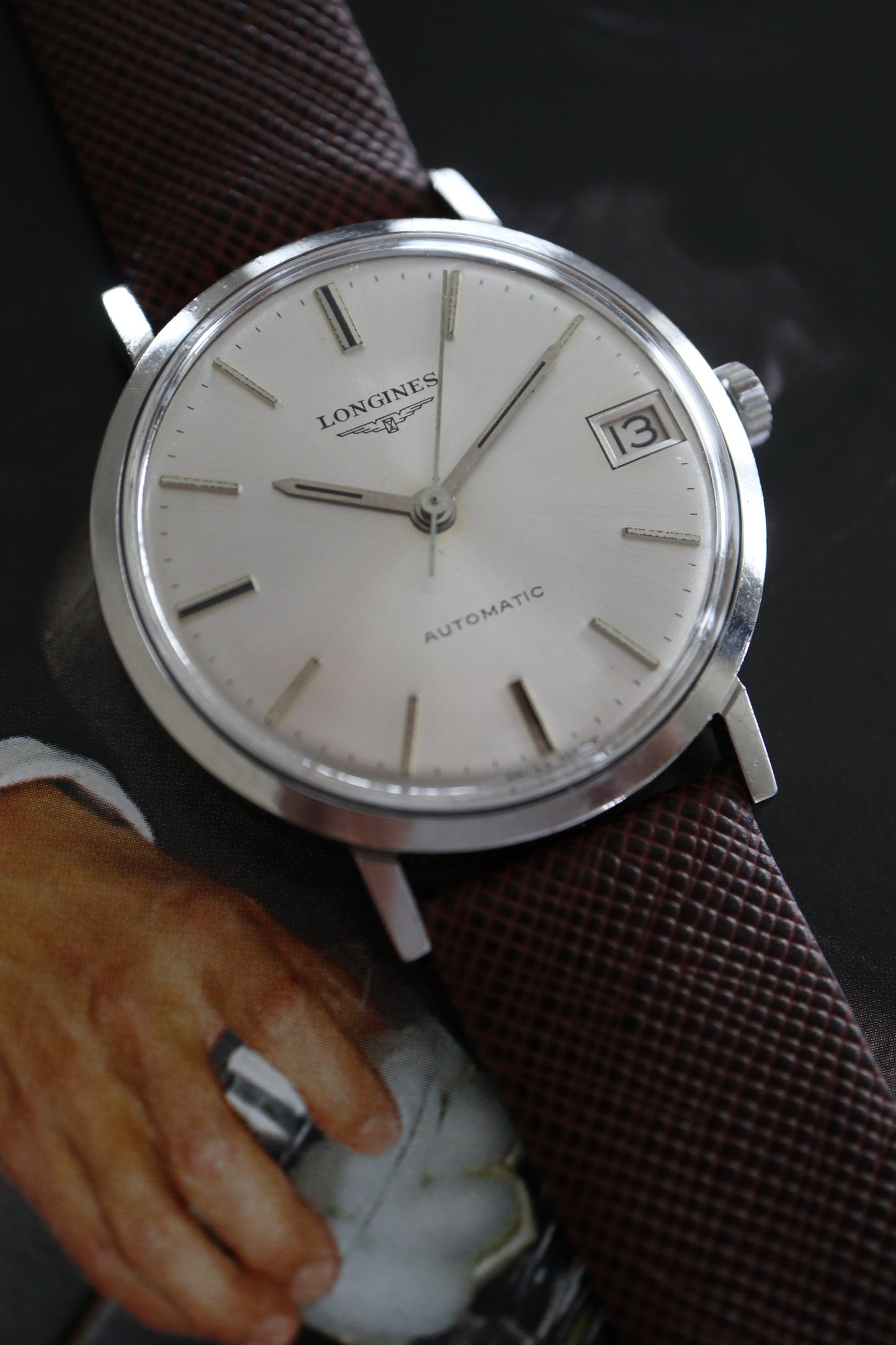 Longines Automatic Date Cal. 345 7844-3 (1964–1966)