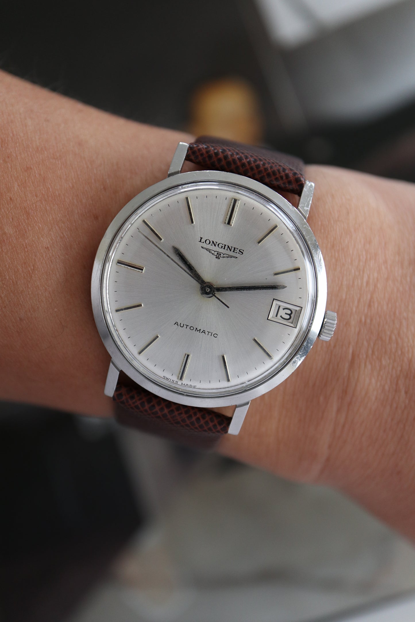 Longines Automatic Date Cal. 345 7844-3 (1964–1966)