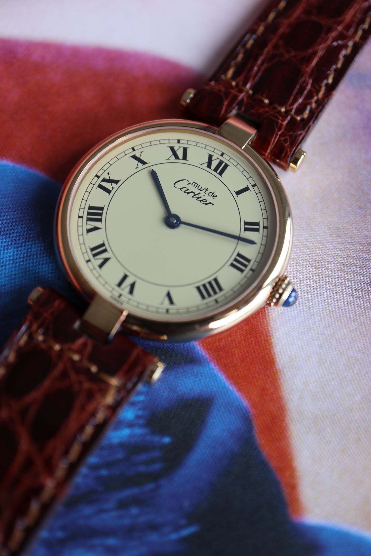 Cartier Vendome Vermeil LM Quartz 590003 (1993) – Full Set