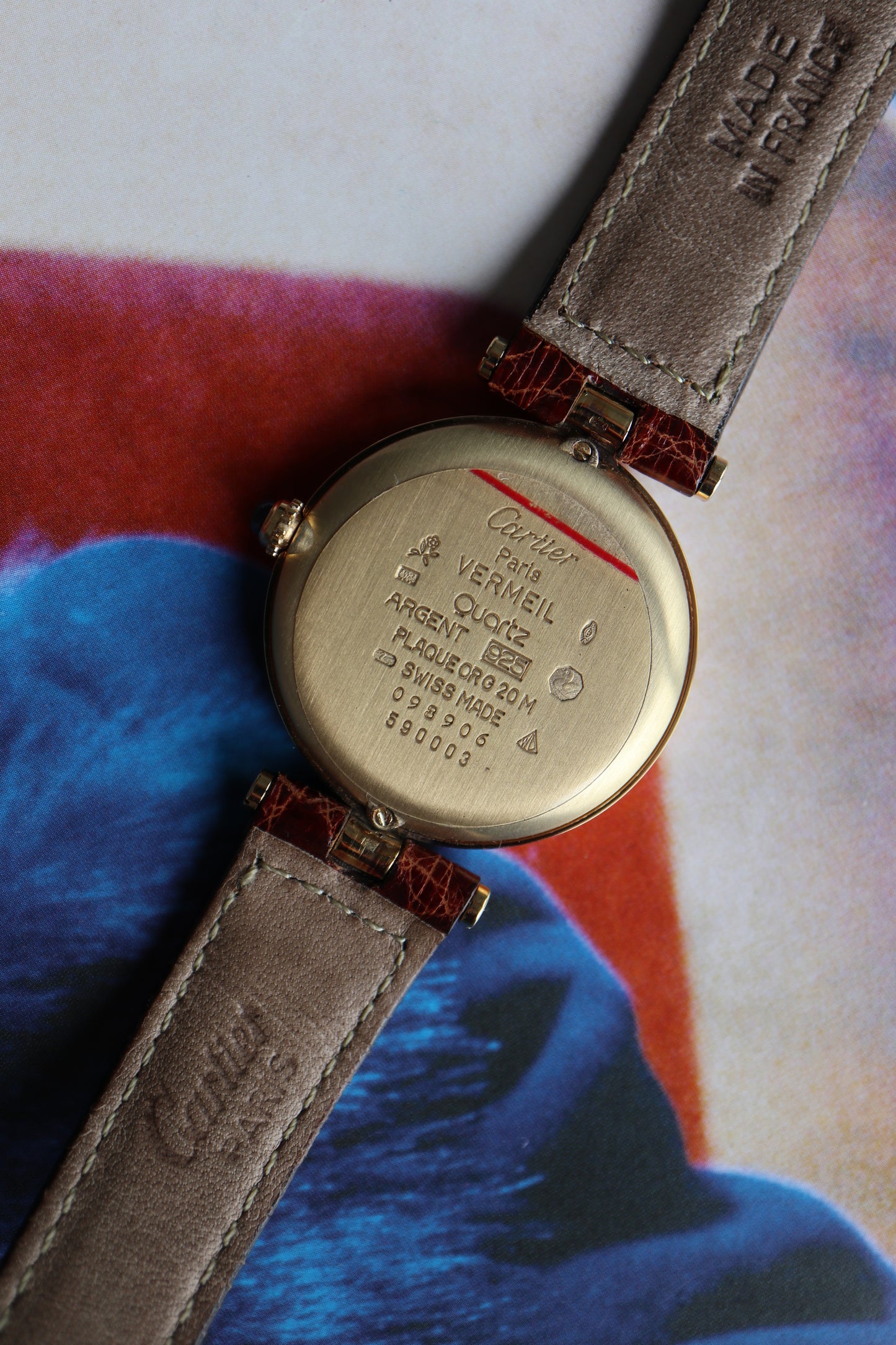 Cartier Vendome Vermeil LM Quartz 590003 (1993) – Full Set