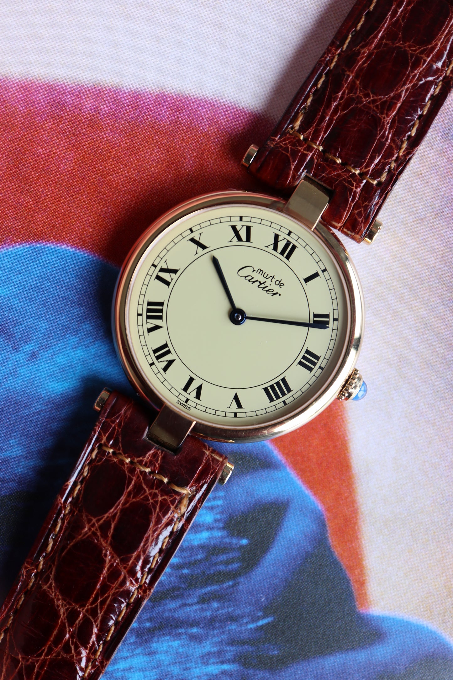 Cartier Vendome Vermeil LM Quartz 590003 (1993) – Full Set