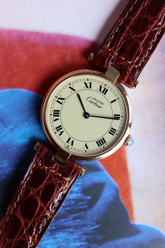 Cartier Vendome Vermeil LM Quartz 590003 (1993) – Full Set