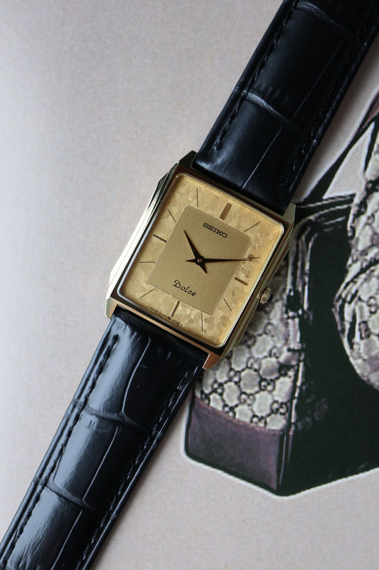 Seiko Dolce Tank Quartz 7740-5000 (1986)